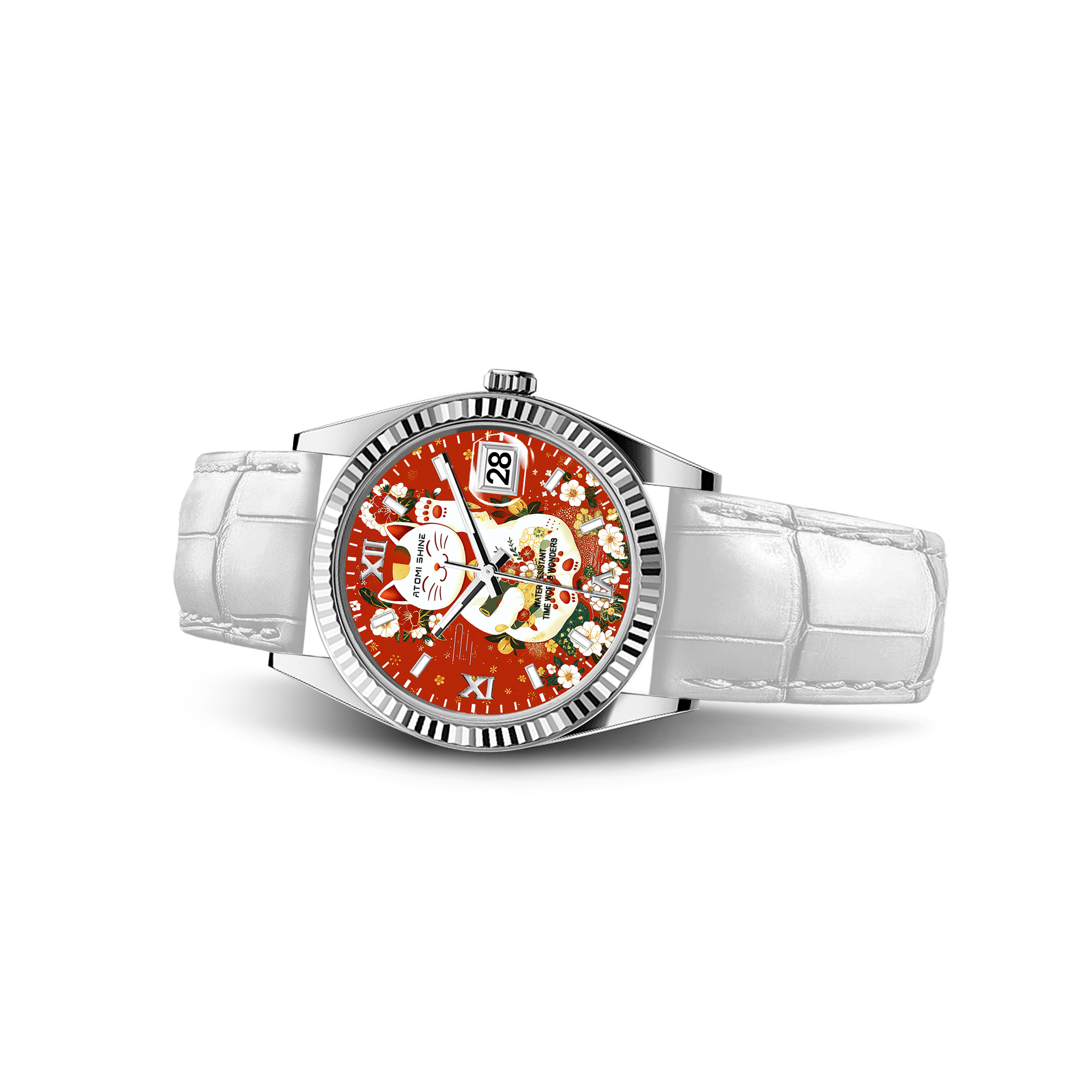 EONDATE CLASSIC LEATHER WATCH