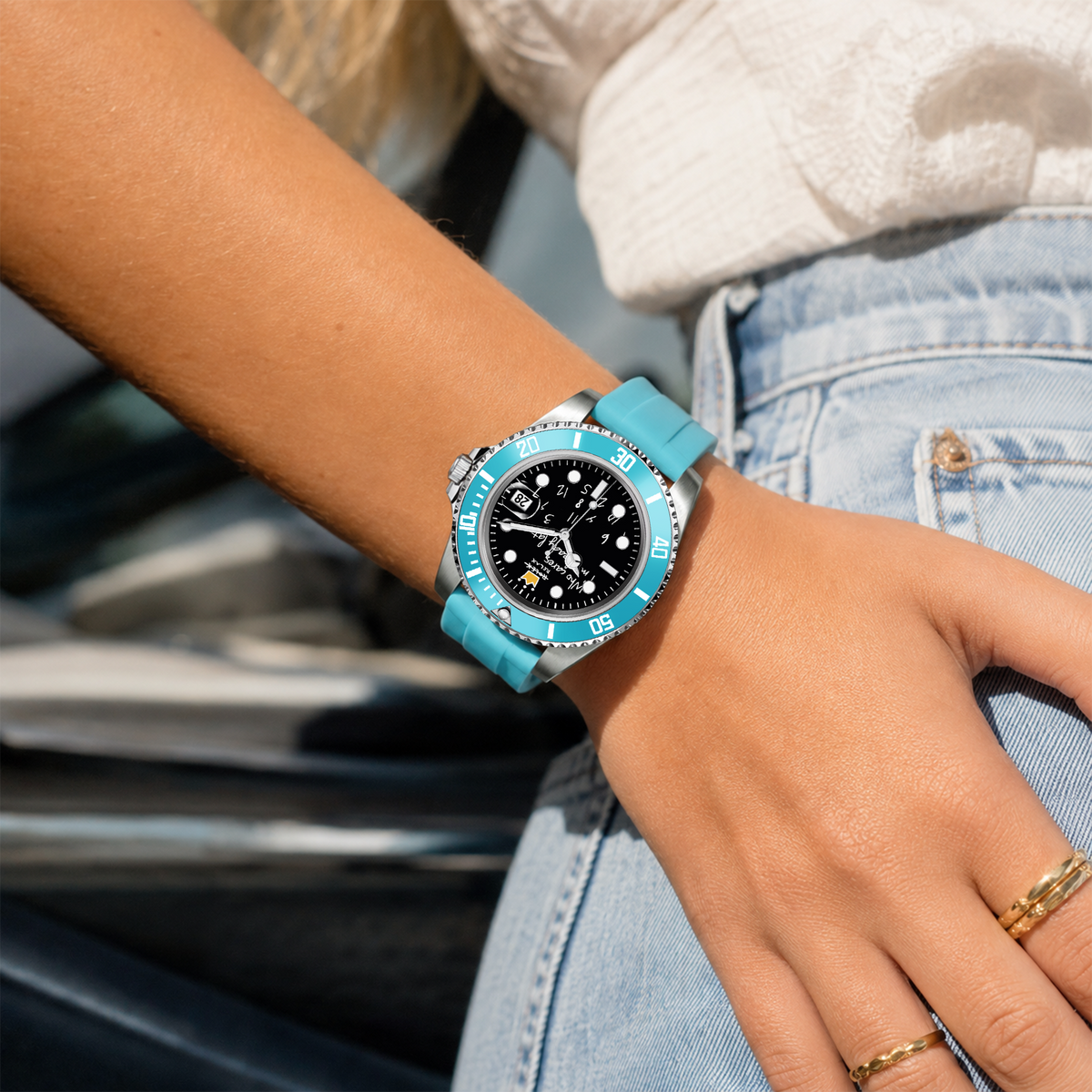 RELOJ FLUOR HIDROCORE