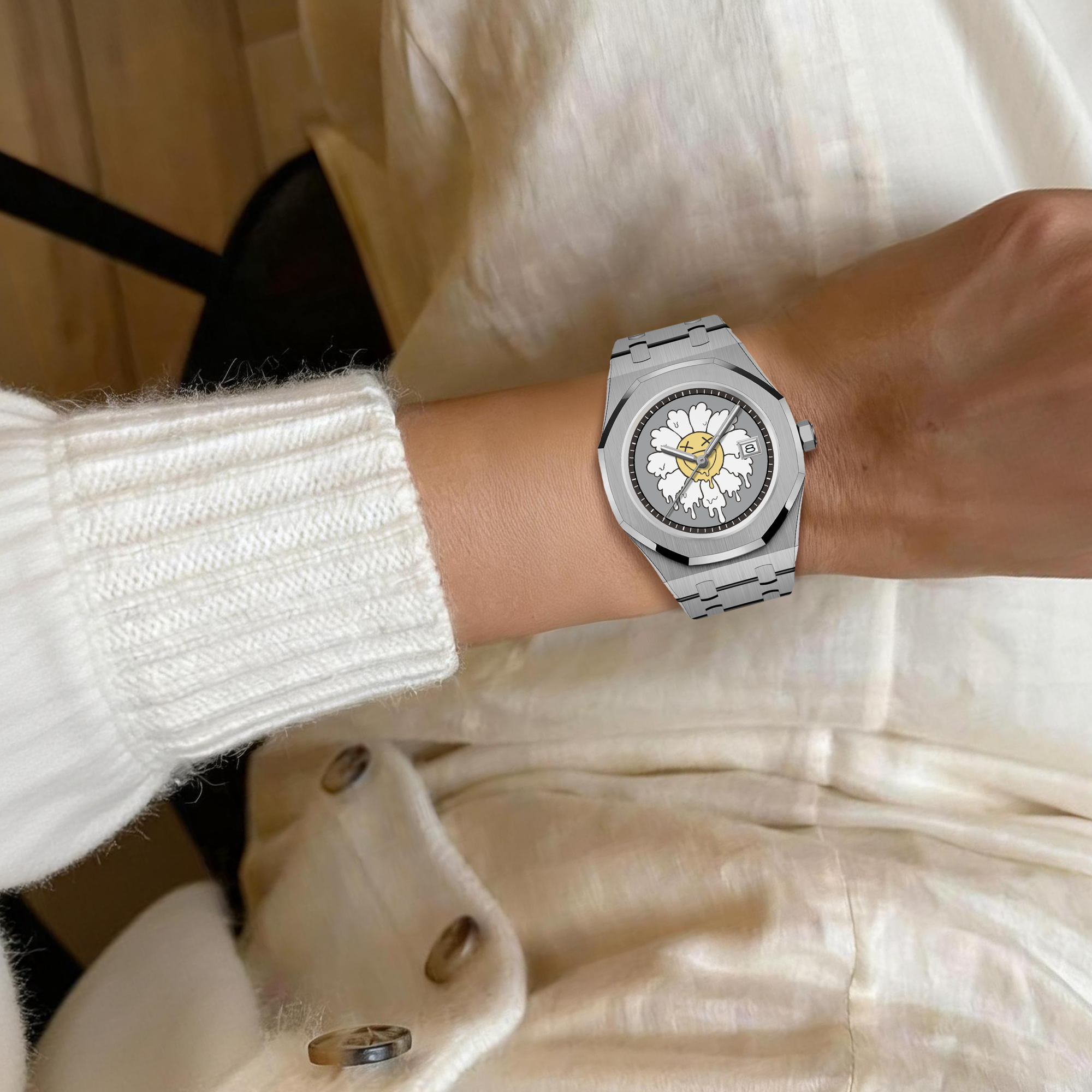 RELOJ CLÁSICO OCTAFORMA