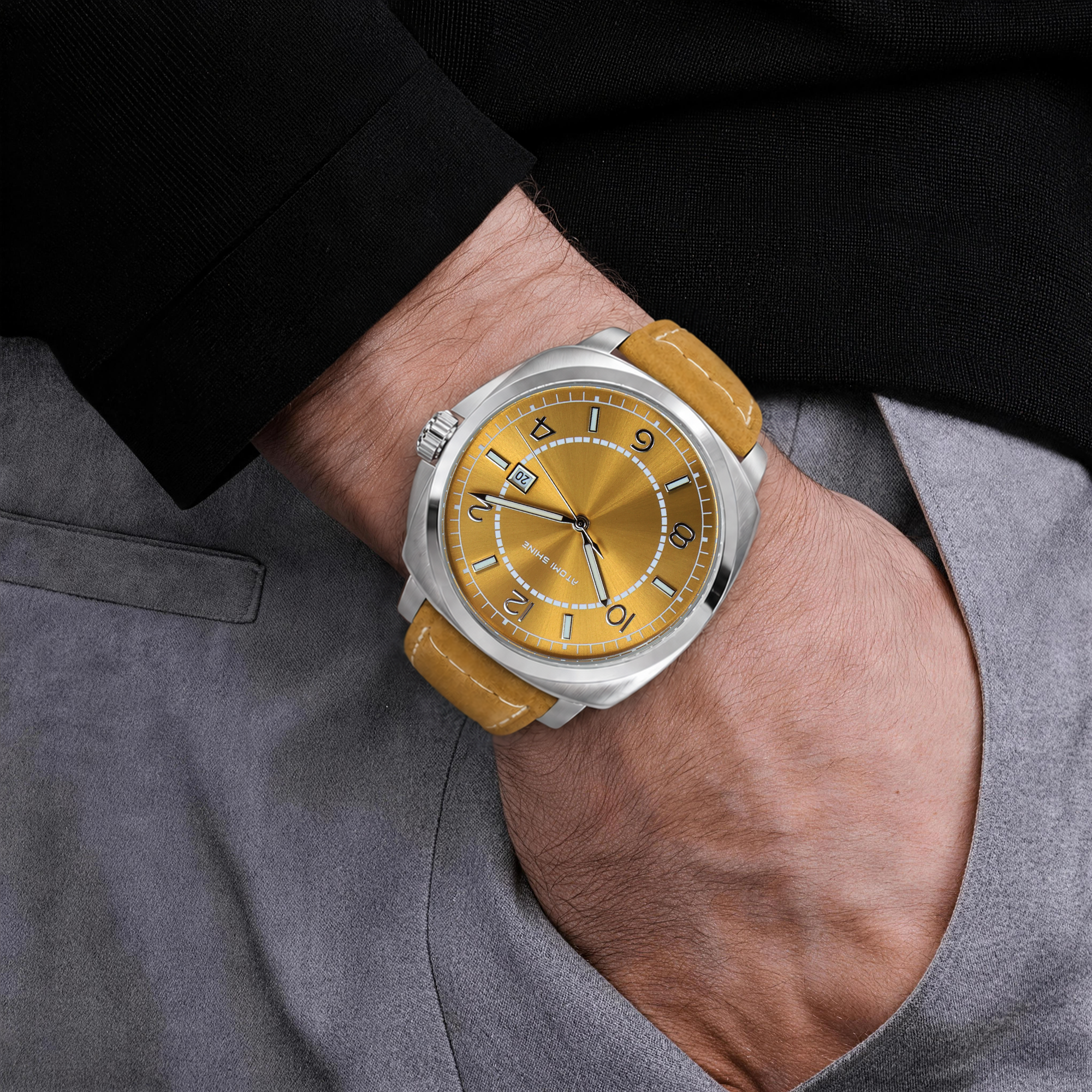 NOCTIS LEATHER WATCH