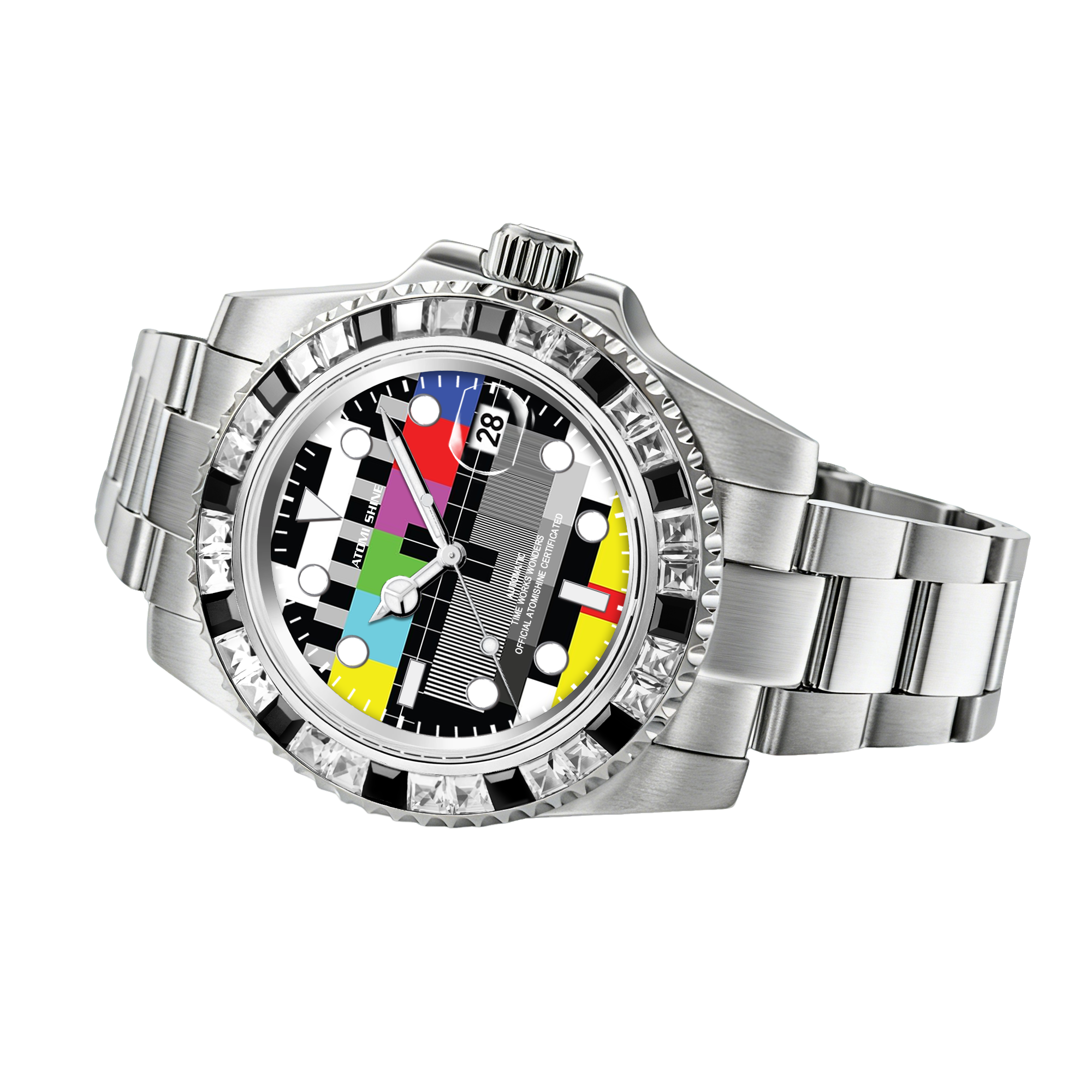 RELOJ DE PIEDRAS PRECIOSAS HYDROCORE