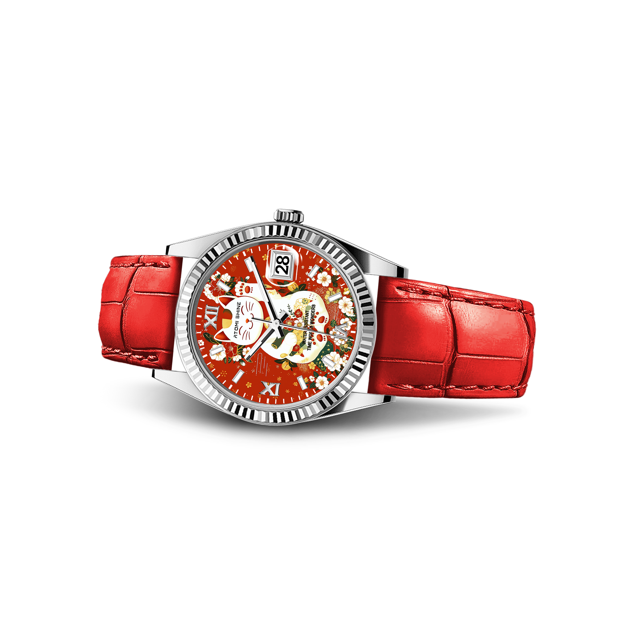 EONDATE CLASSIC LEATHER WATCH