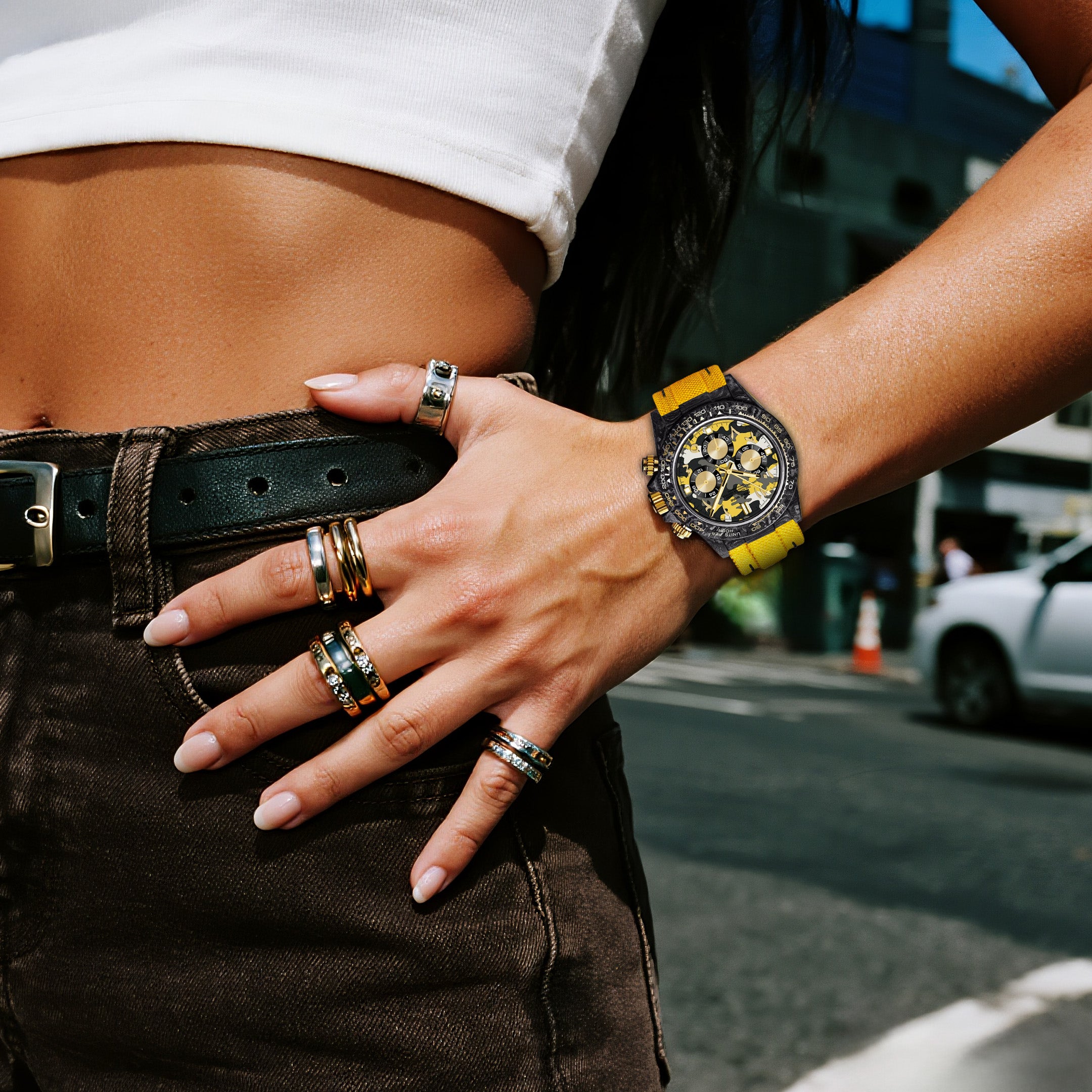 RELOJ DE FIBRA DE CARBONO VELOCIREX