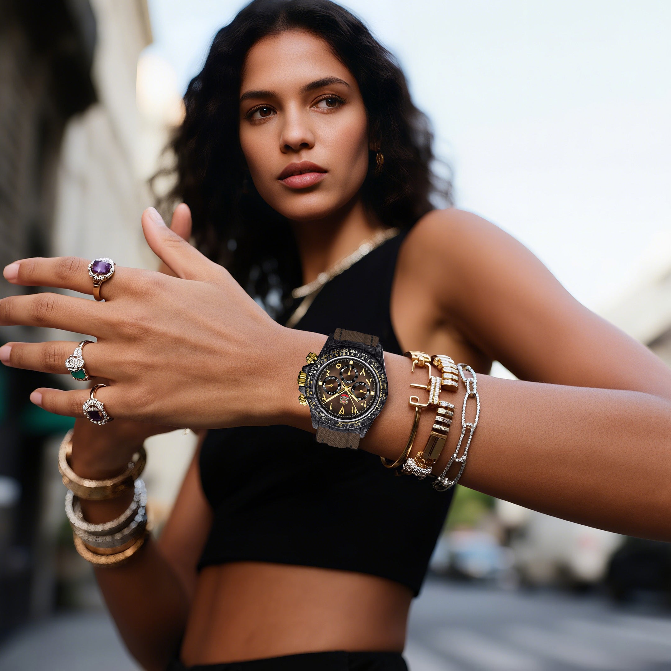 RELOJ DE FIBRA DE CARBONO VELOCIREX