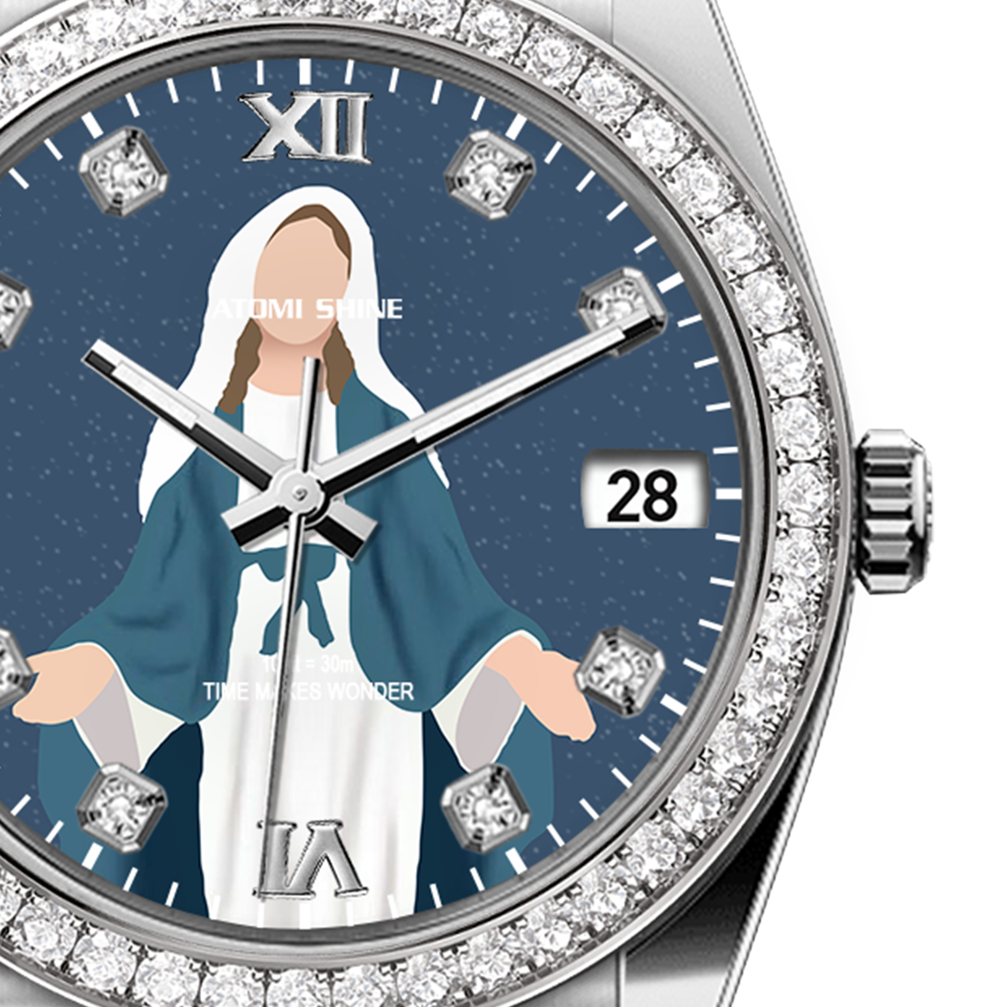 Diary Diamond Watch