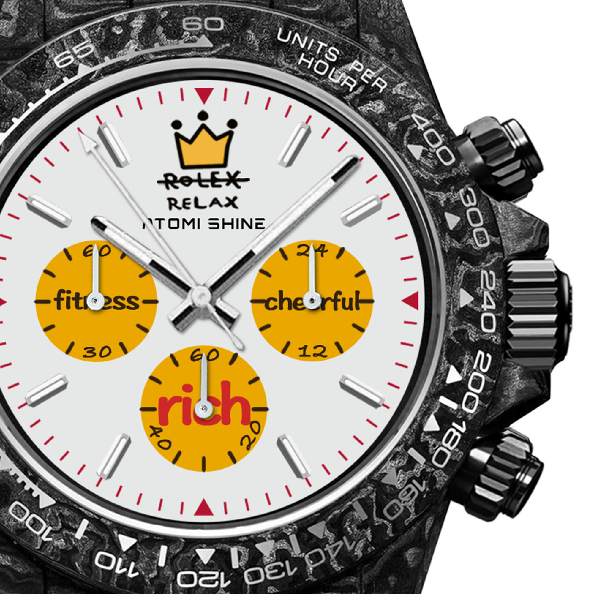 RELOJ DE FIBRA DE CARBONO VELOCIREX