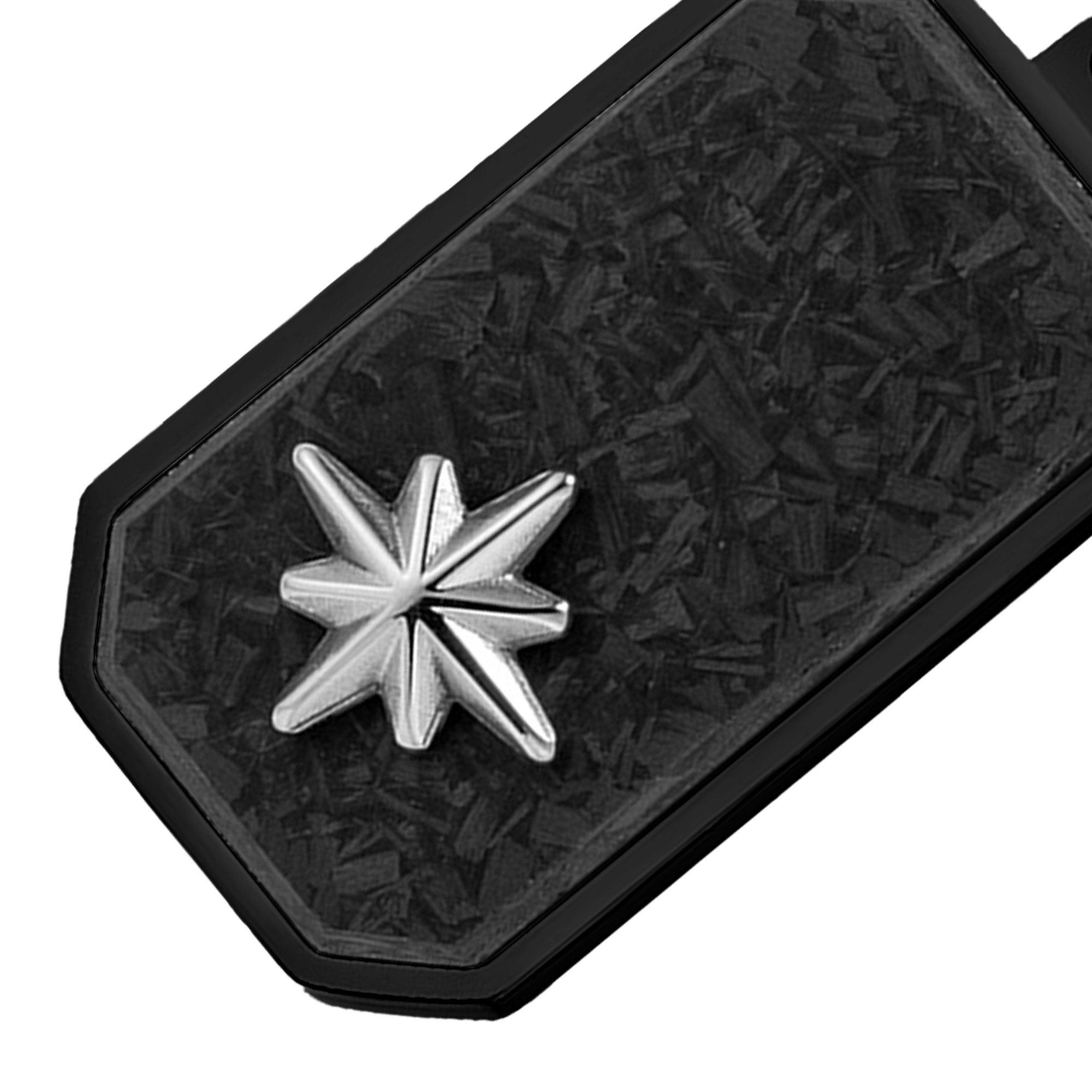 OCTAGRAM CARBON FIBER TAG