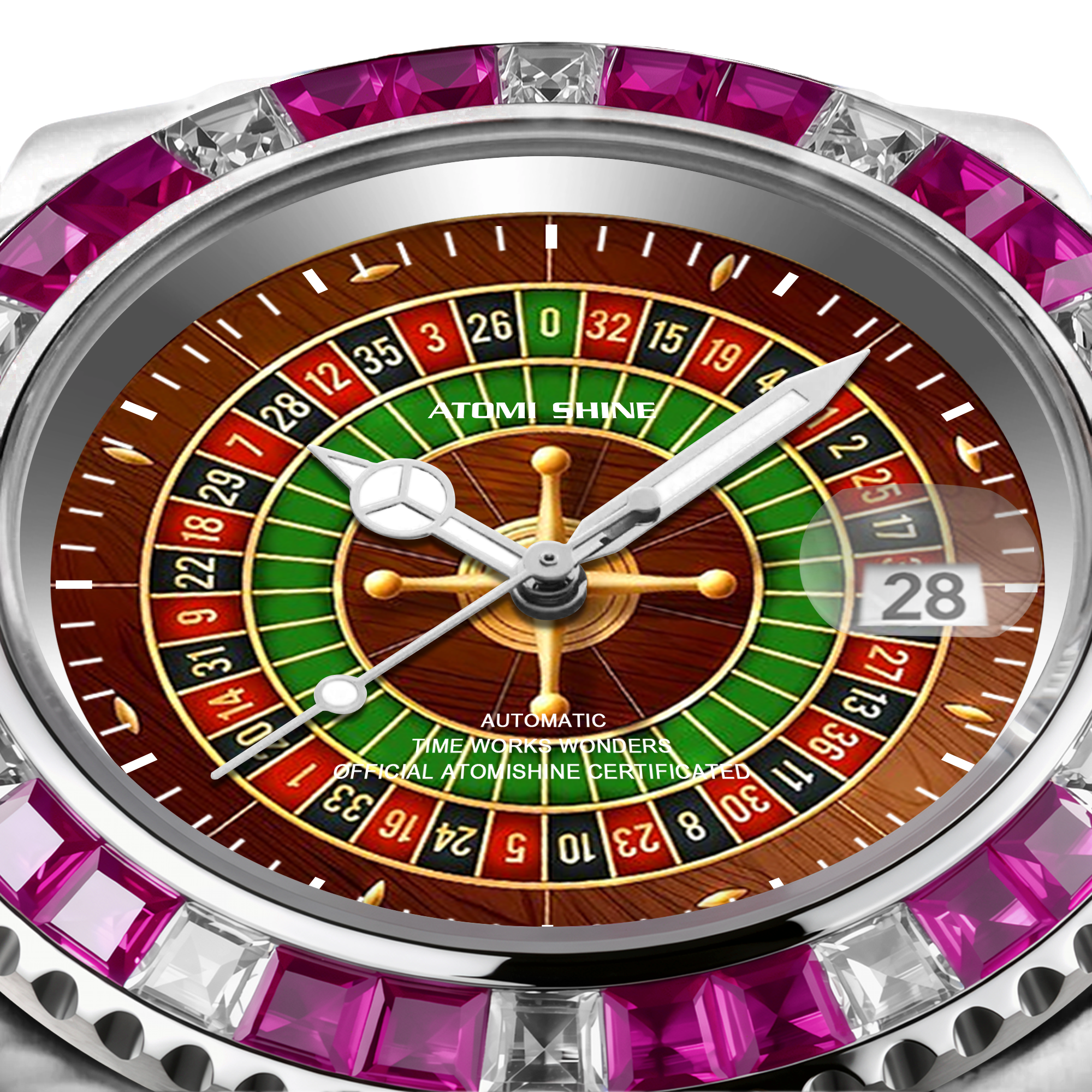 RELOJ DE PIEDRAS PRECIOSAS HYDROCORE