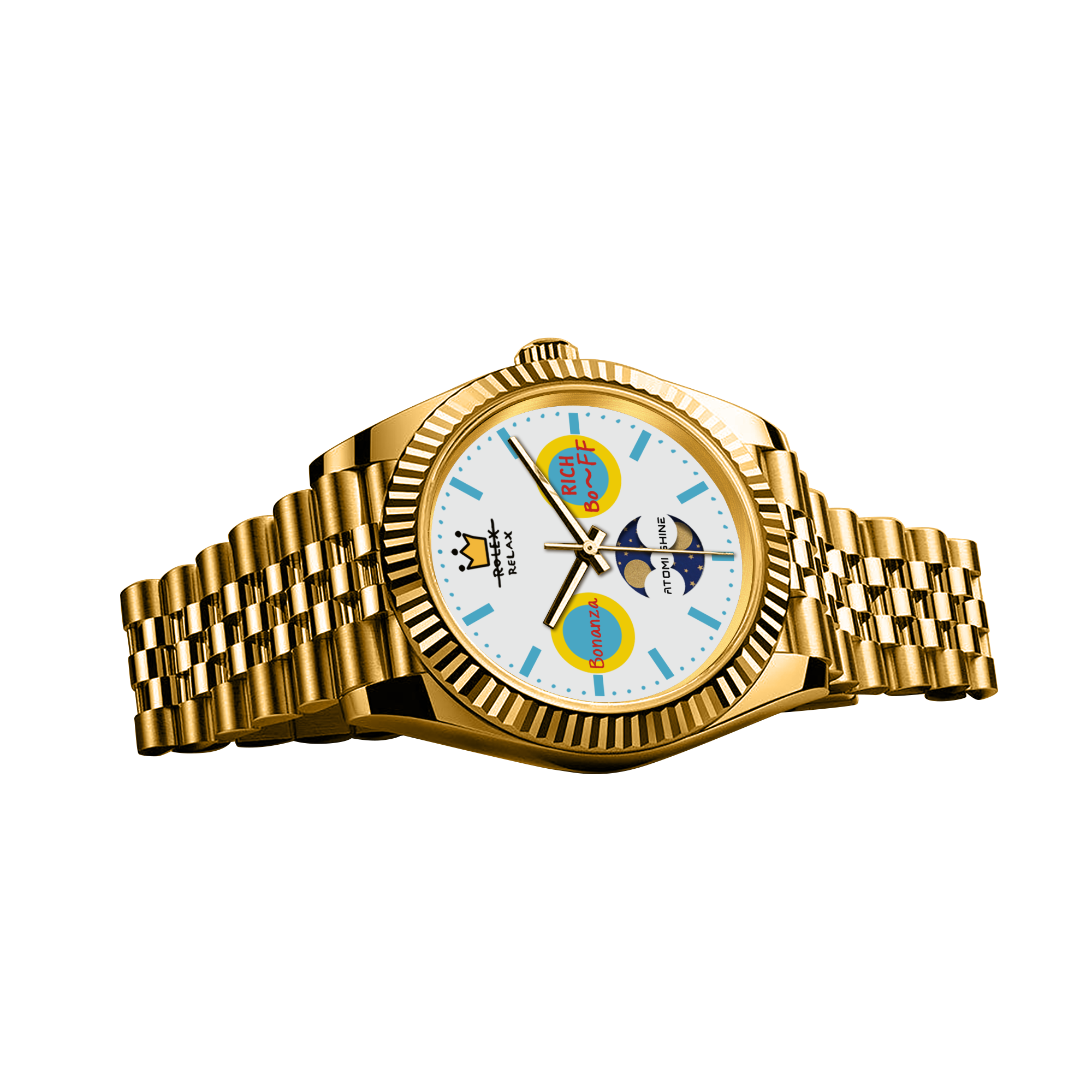EONDATE MAXI MOON-PHASE WATCH