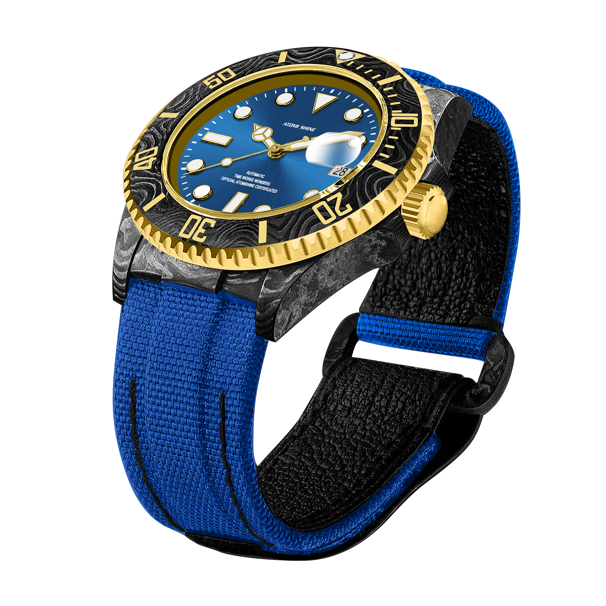 MONTRE HYDROCORE EN FIBRE DE CARBONE