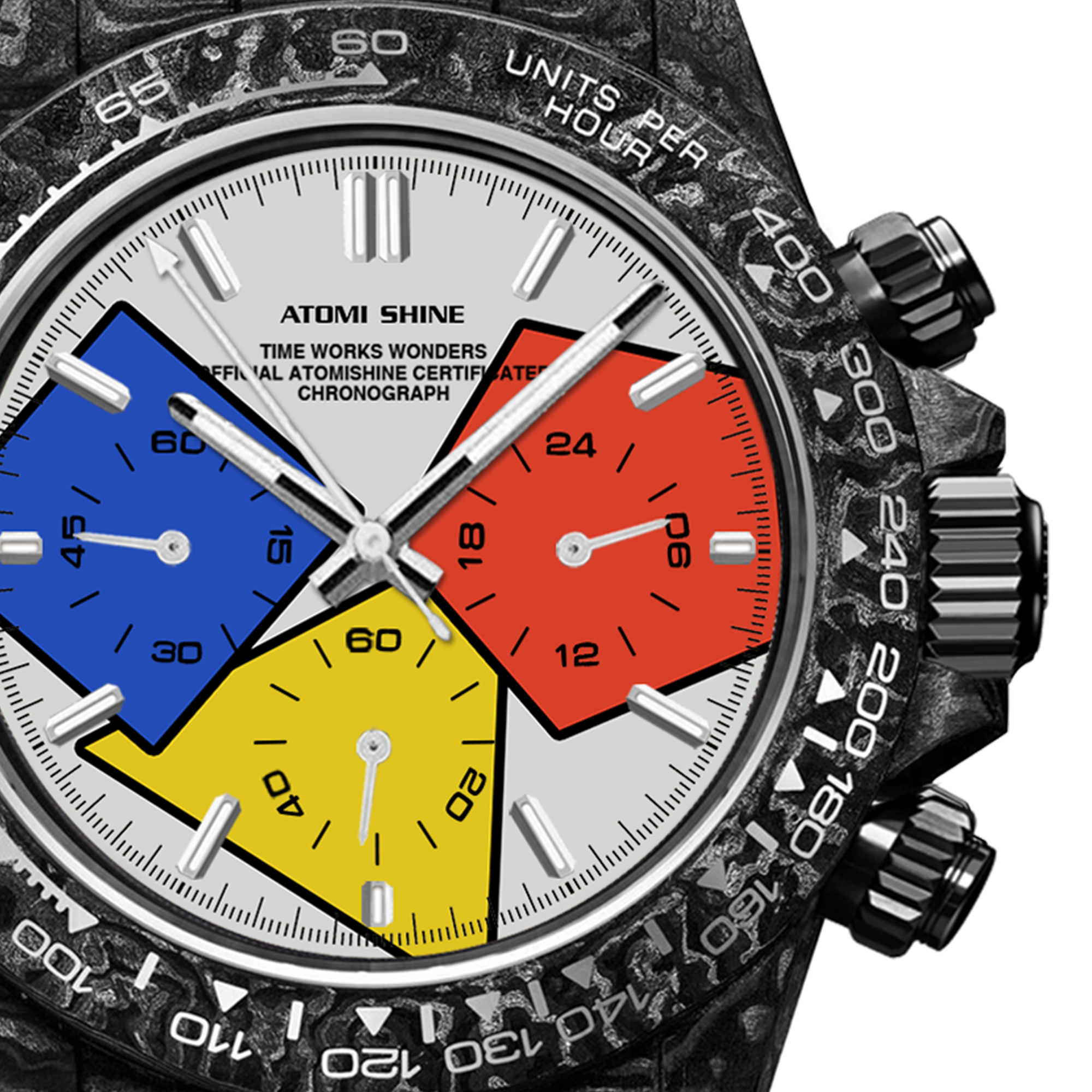 Reloj de fibra de carbono Velocirex