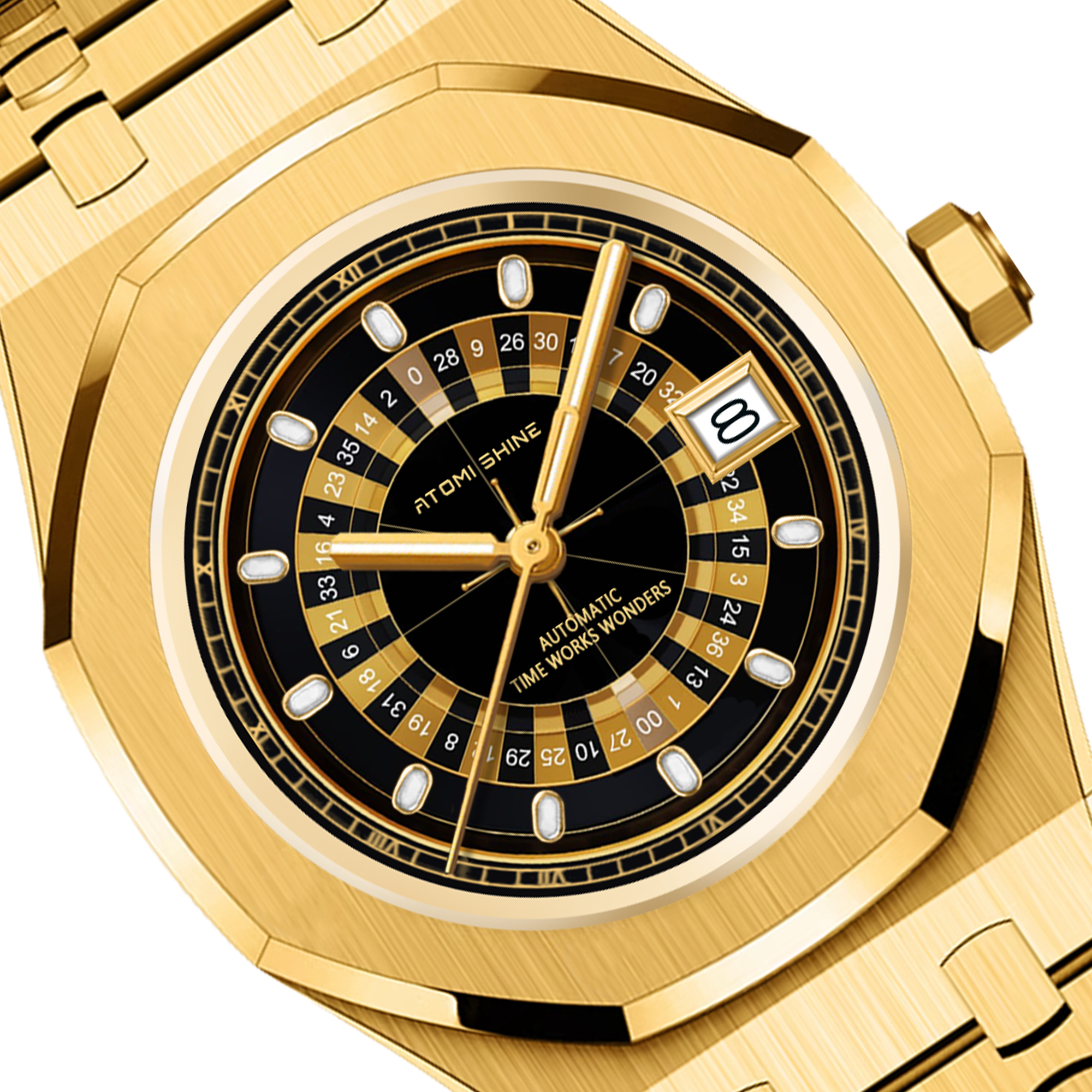 RELOJ CLÁSICO OCTAFORMA
