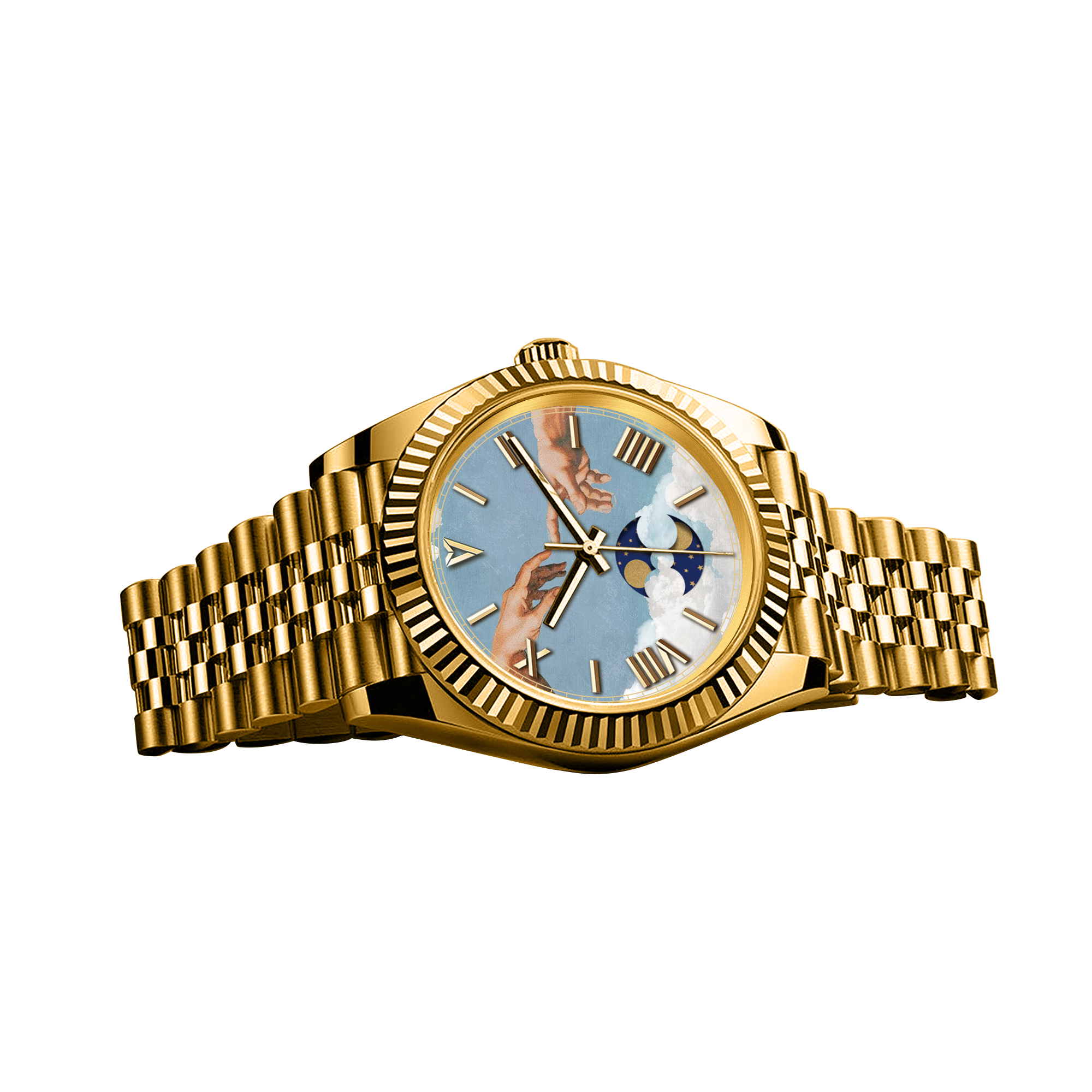 EONDATE MAXI MOON-PHASE WATCH
