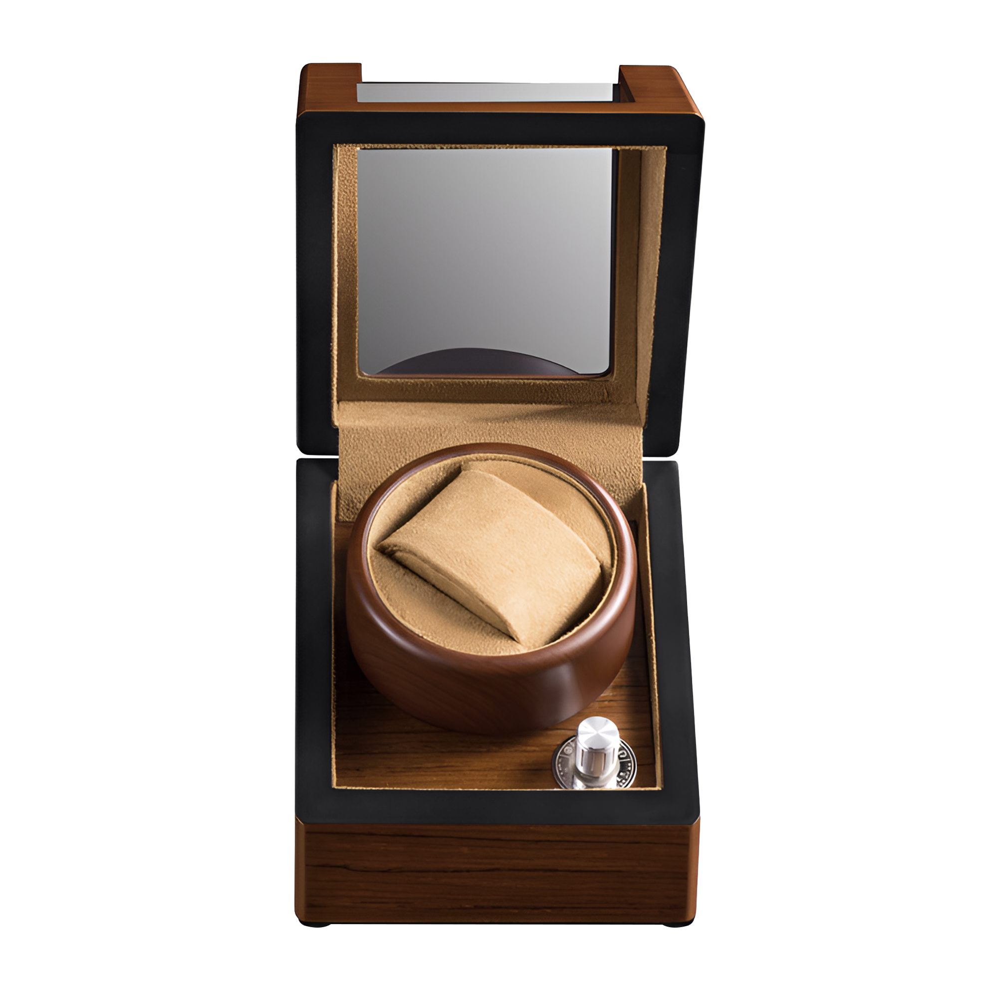 REMONTOIR DE MONTRE EN BOIS