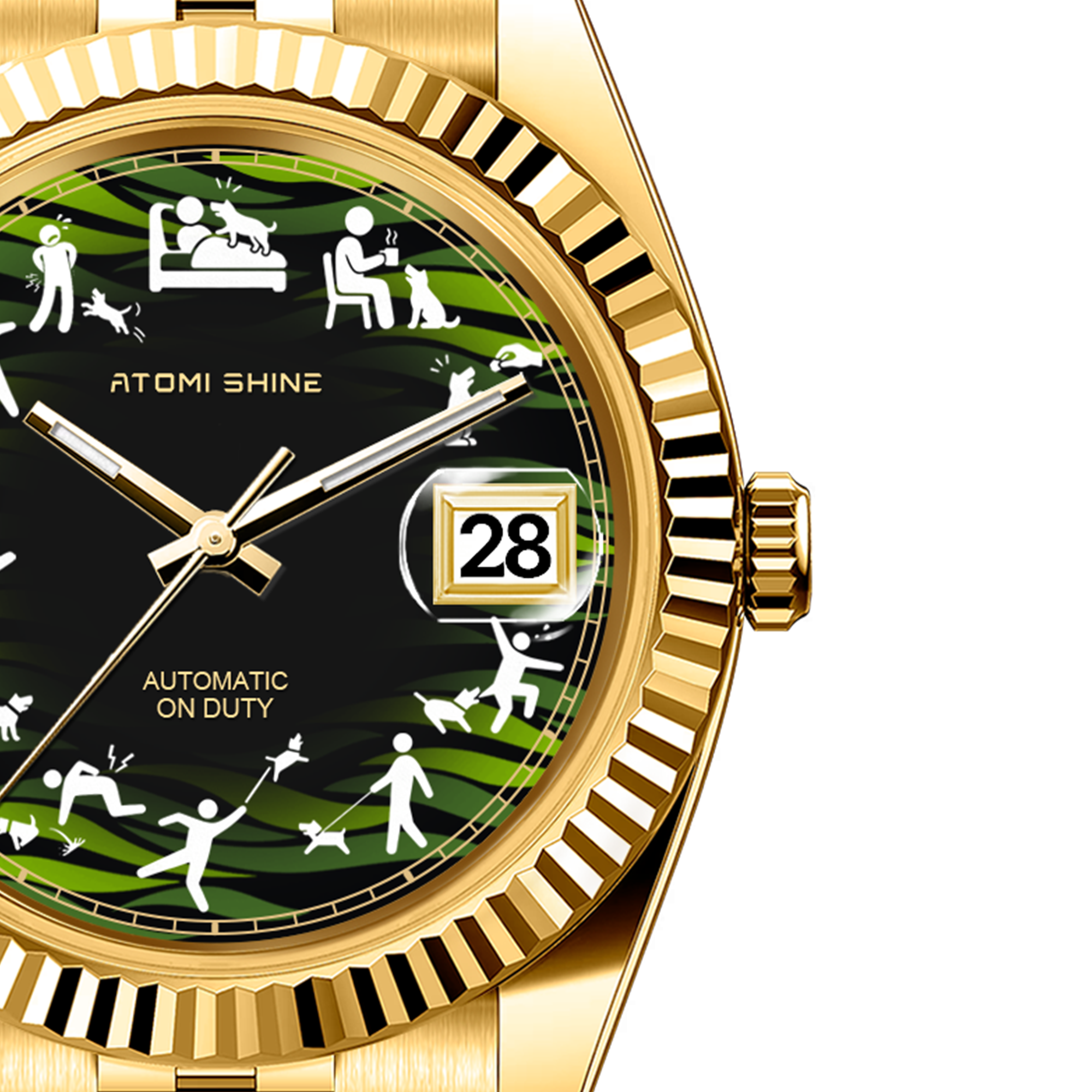 RELOJ CLÁSICO EONDATE MAXI