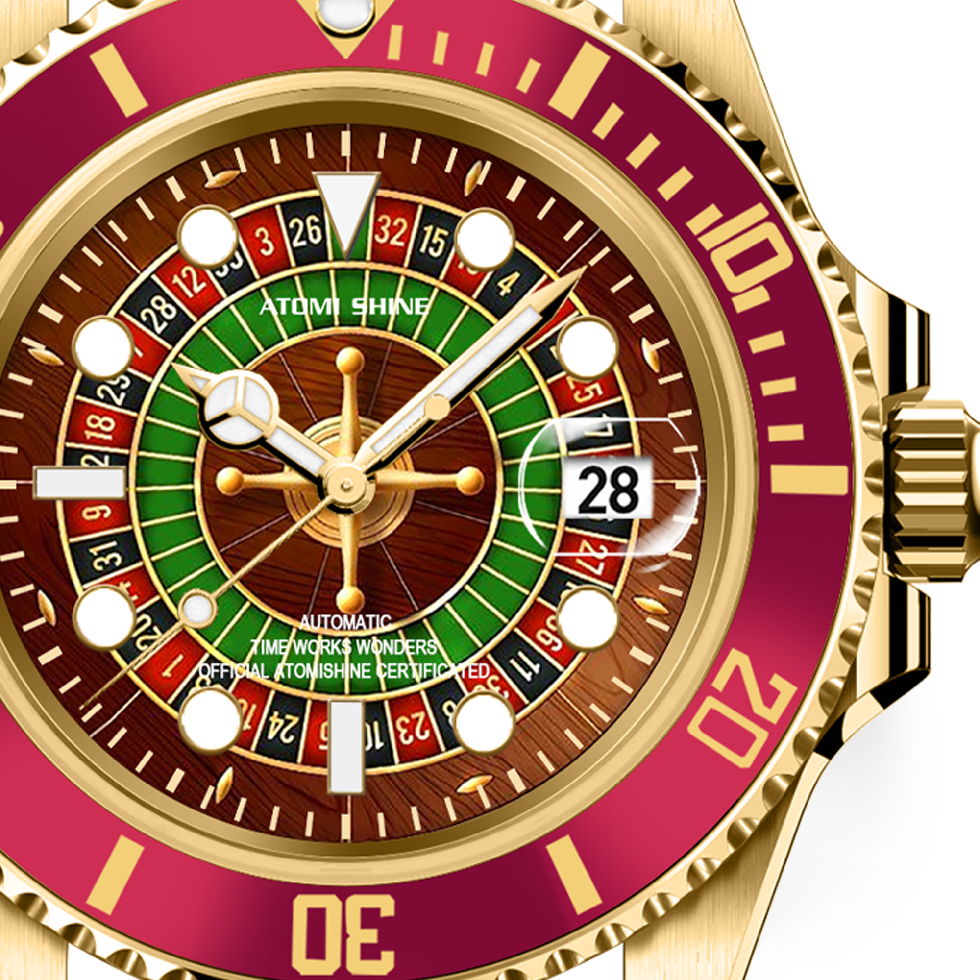 HYDROCORE CLASSIC LEATHER WATCH