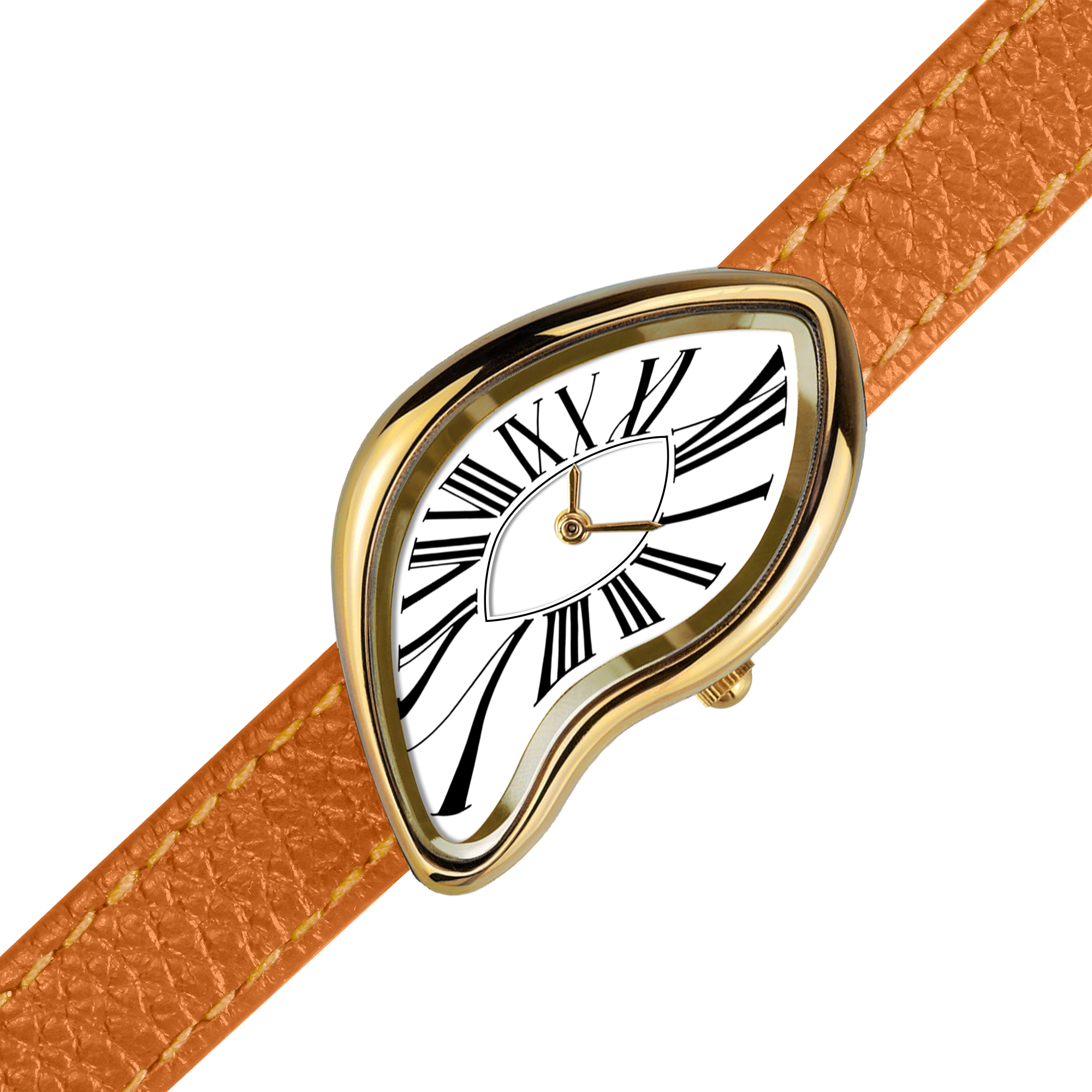 GESCHMOLZENE KLASSISCHE UHR