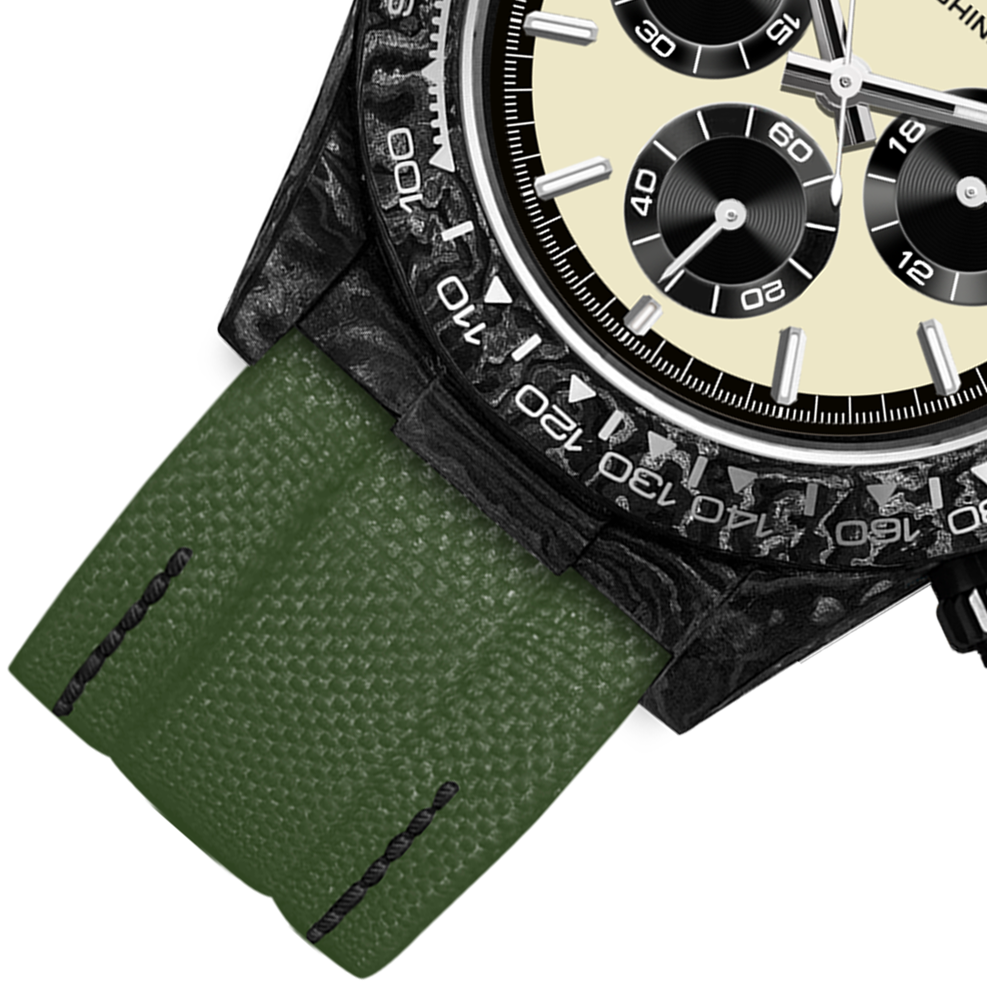VELOCIREX MONTRE EN FIBRE DE CARBONE