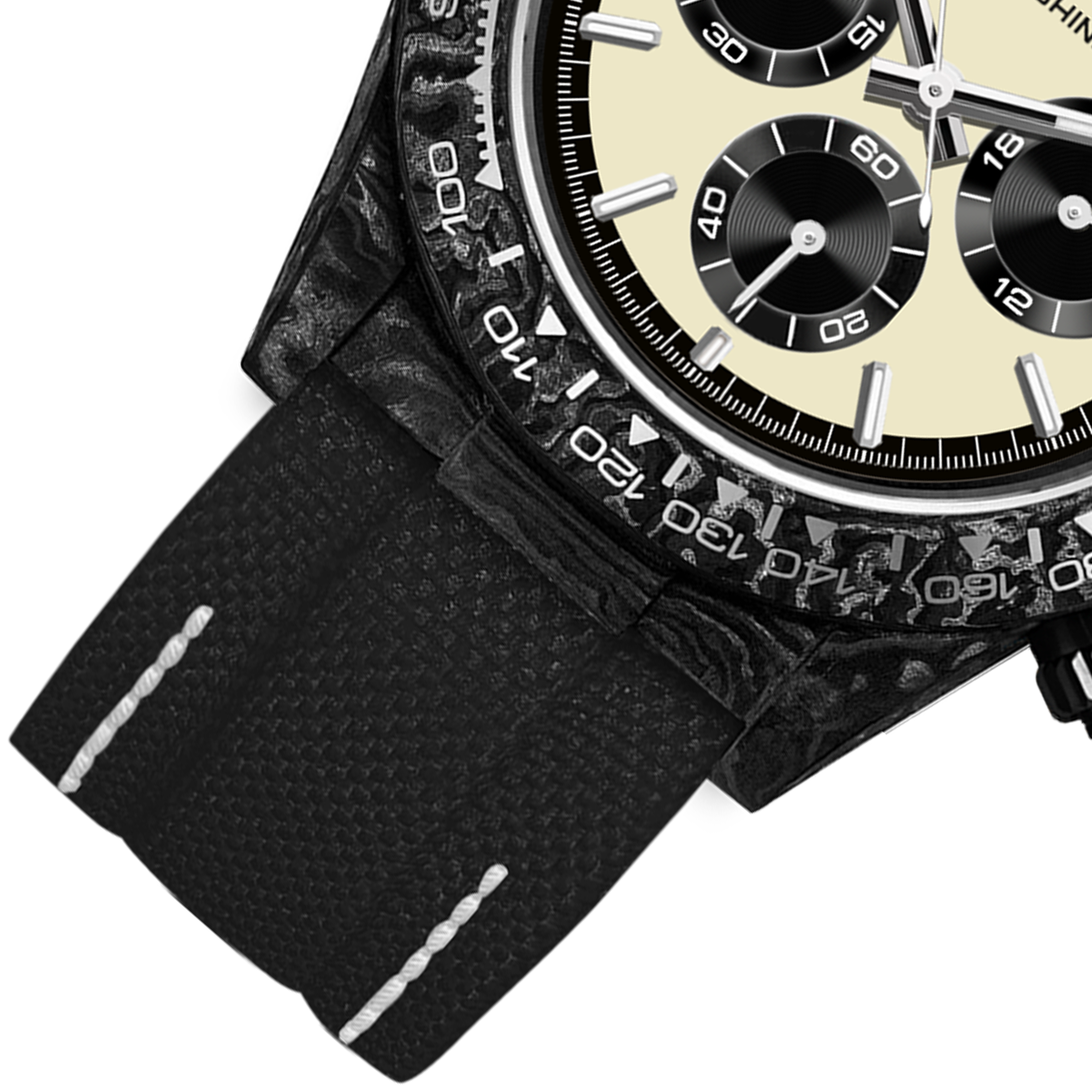 VELOCIREX MONTRE EN FIBRE DE CARBONE
