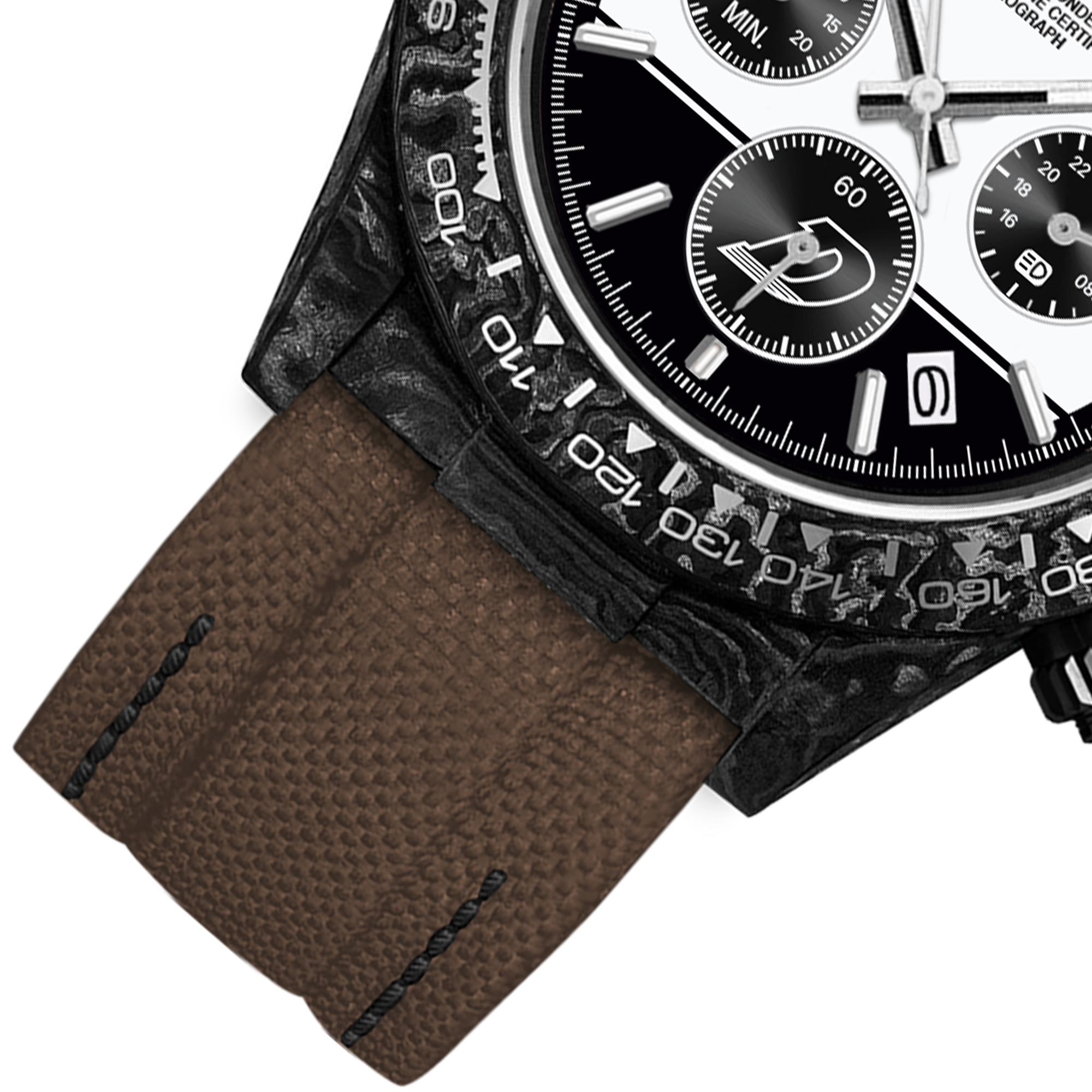VELOCIREX MONTRE EN FIBRE DE CARBONE