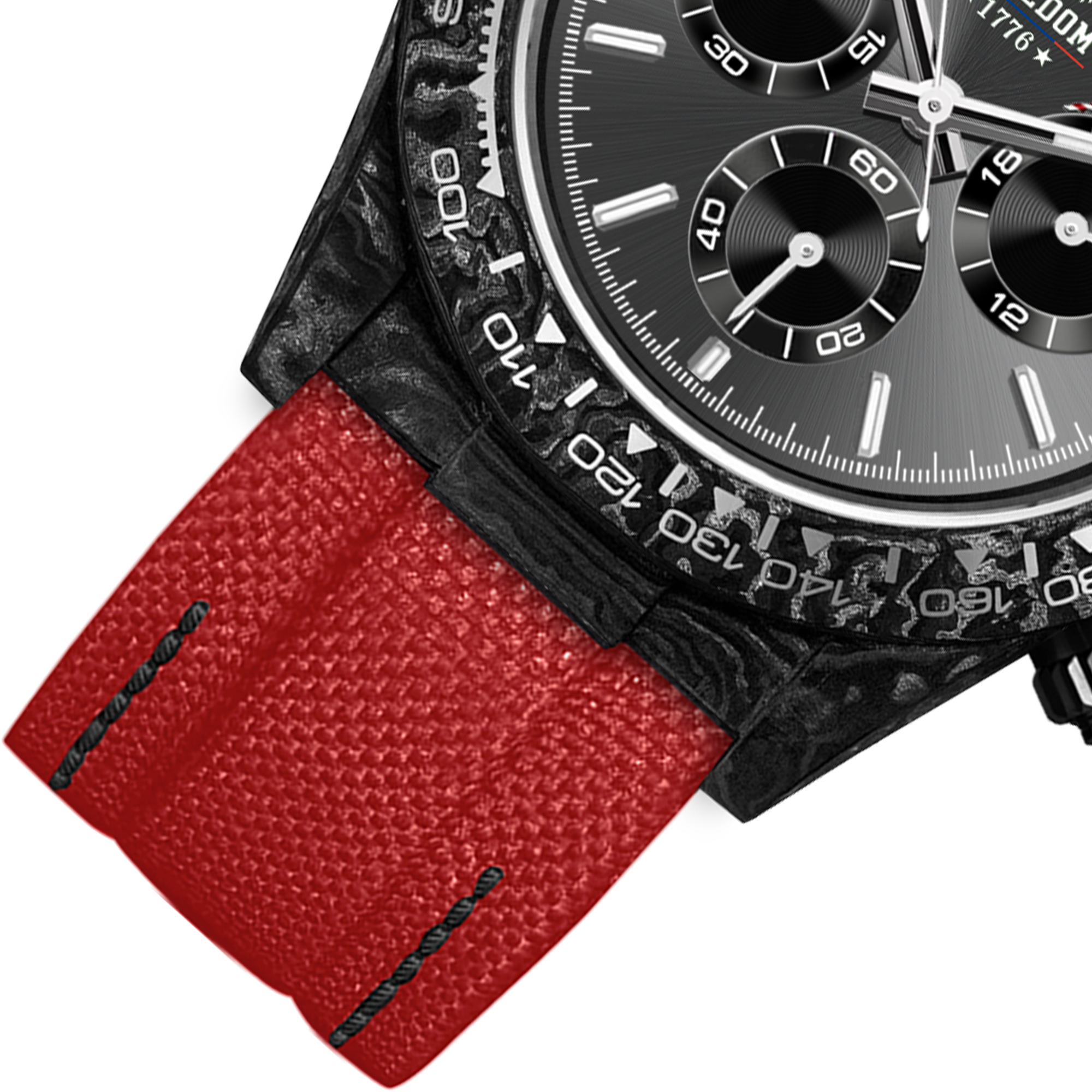 VELOCIREX MONTRE EN FIBRE DE CARBONE