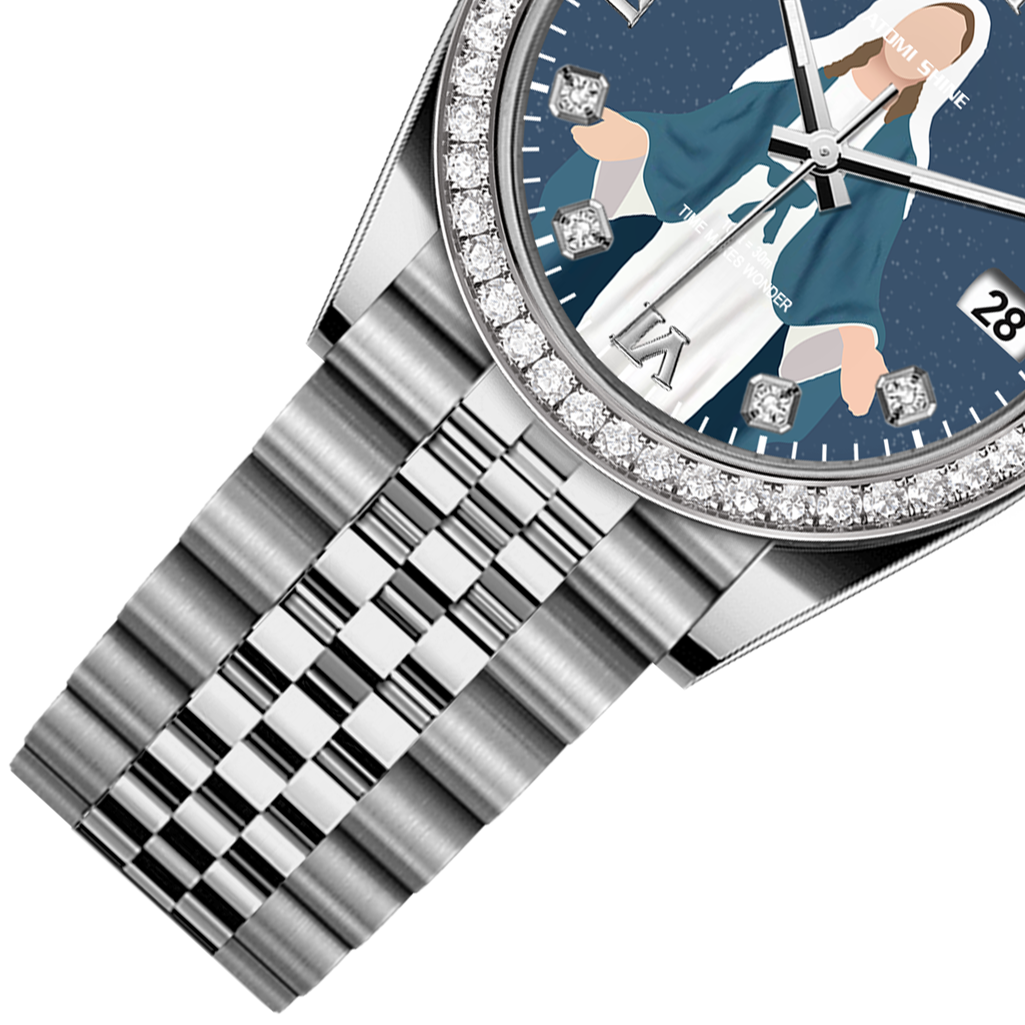 Diary Diamond Watch