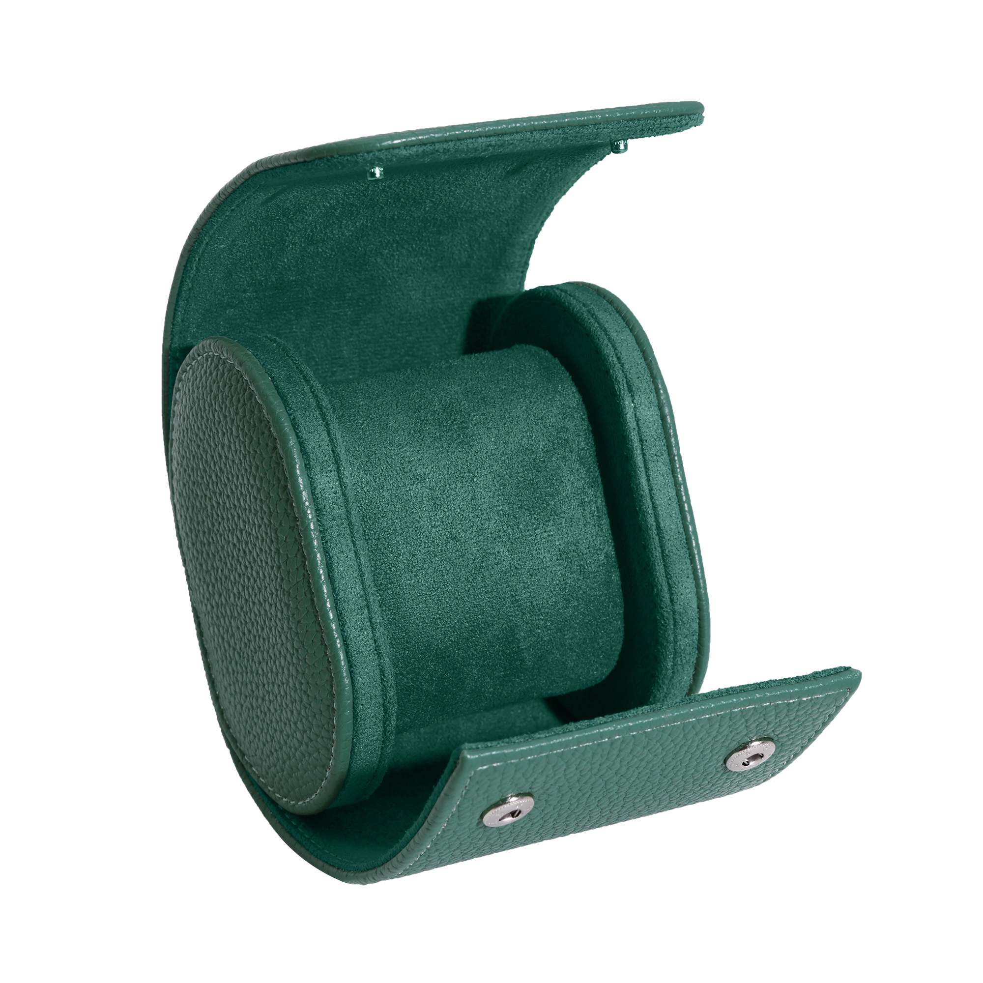 DARK GREEN WATCH TRAVEL CASE