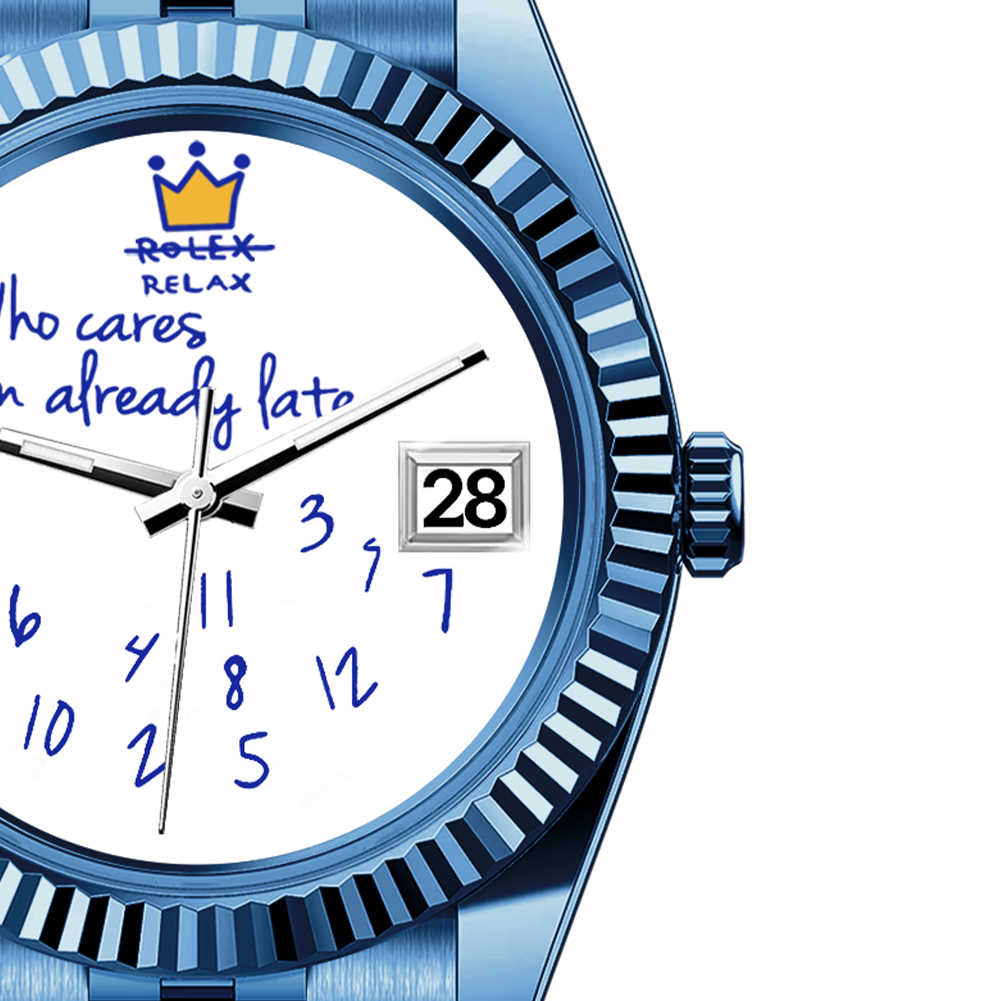 EONDATE MAXI CHROMATISCHE UHR