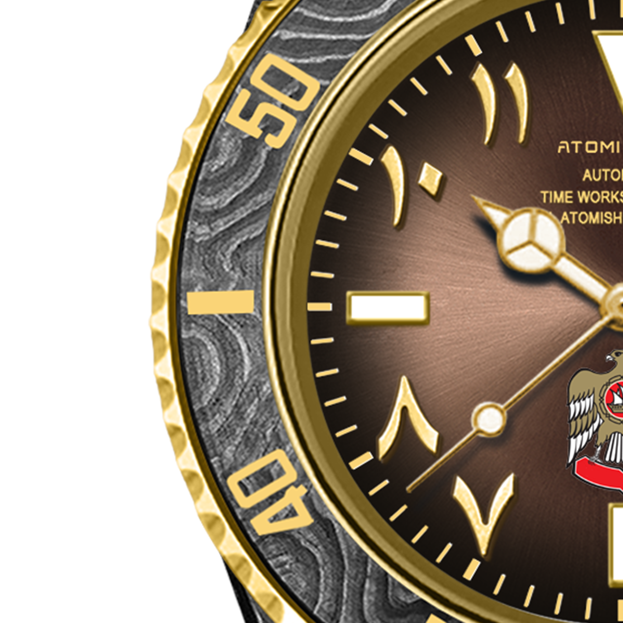 MONTRE HYDROCORE EN FIBRE DE CARBONE