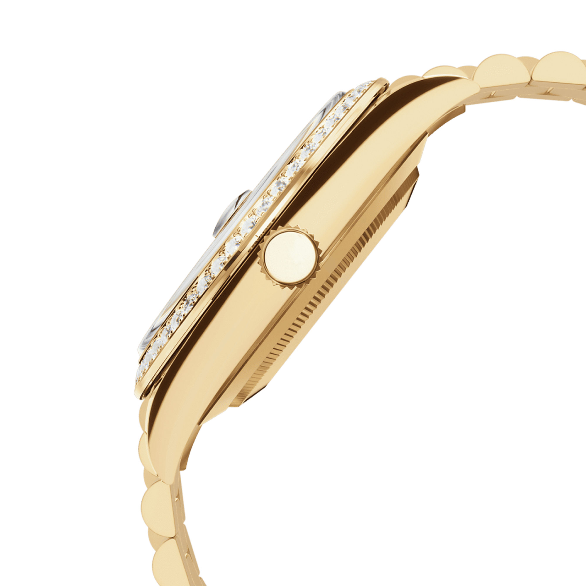 Reloj diario con diamantes