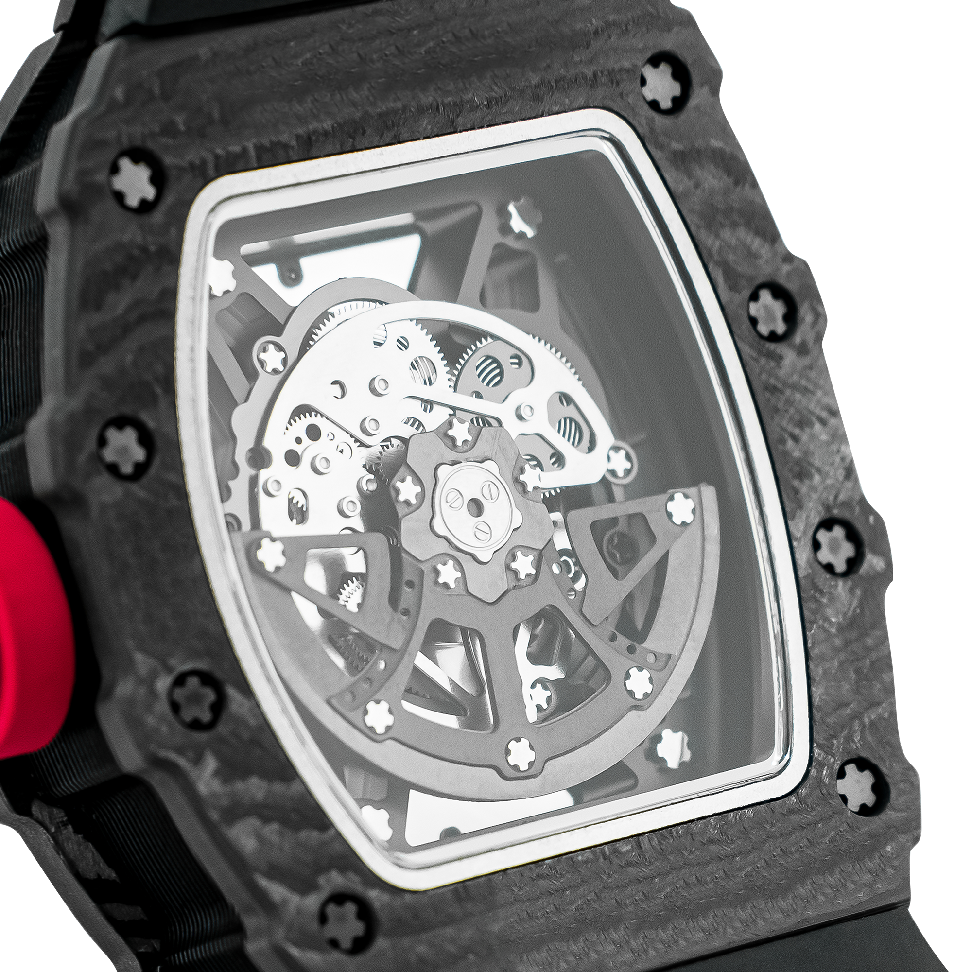MONTRE MOTEUR CARBONE
