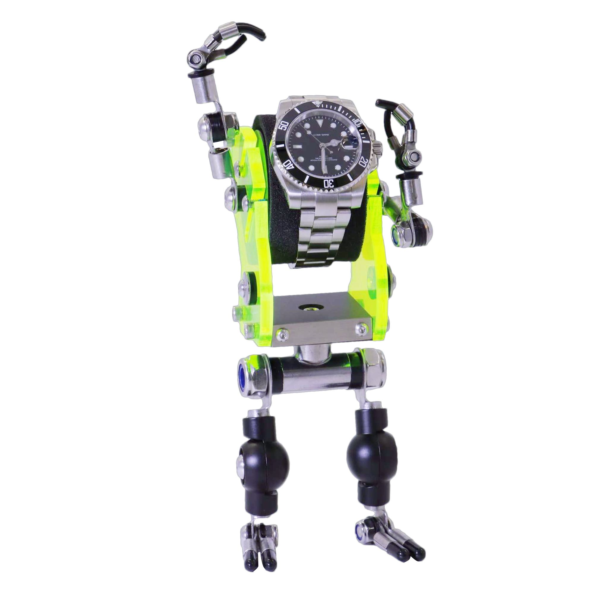 STEAMPUNK INDUSTRIALER STIL DISPLAYHALTER FÜR UHREN