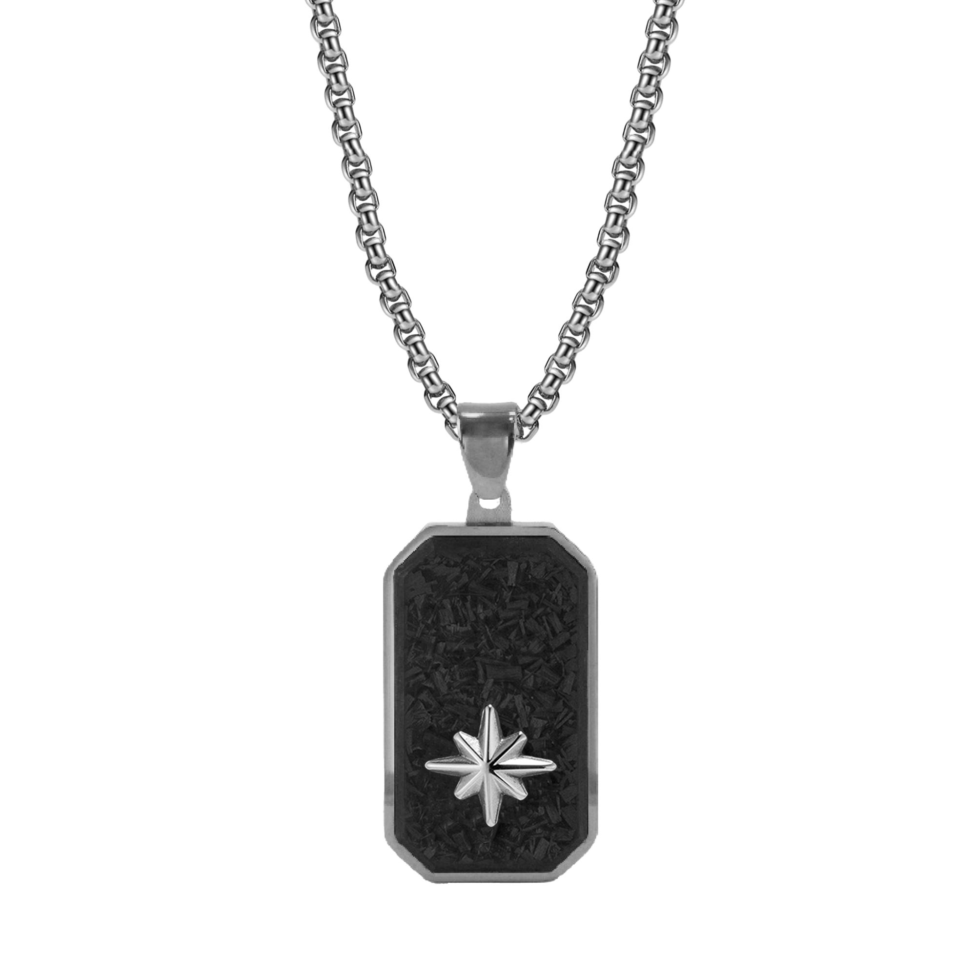 OCTAGRAM CARBON FIBER TAG