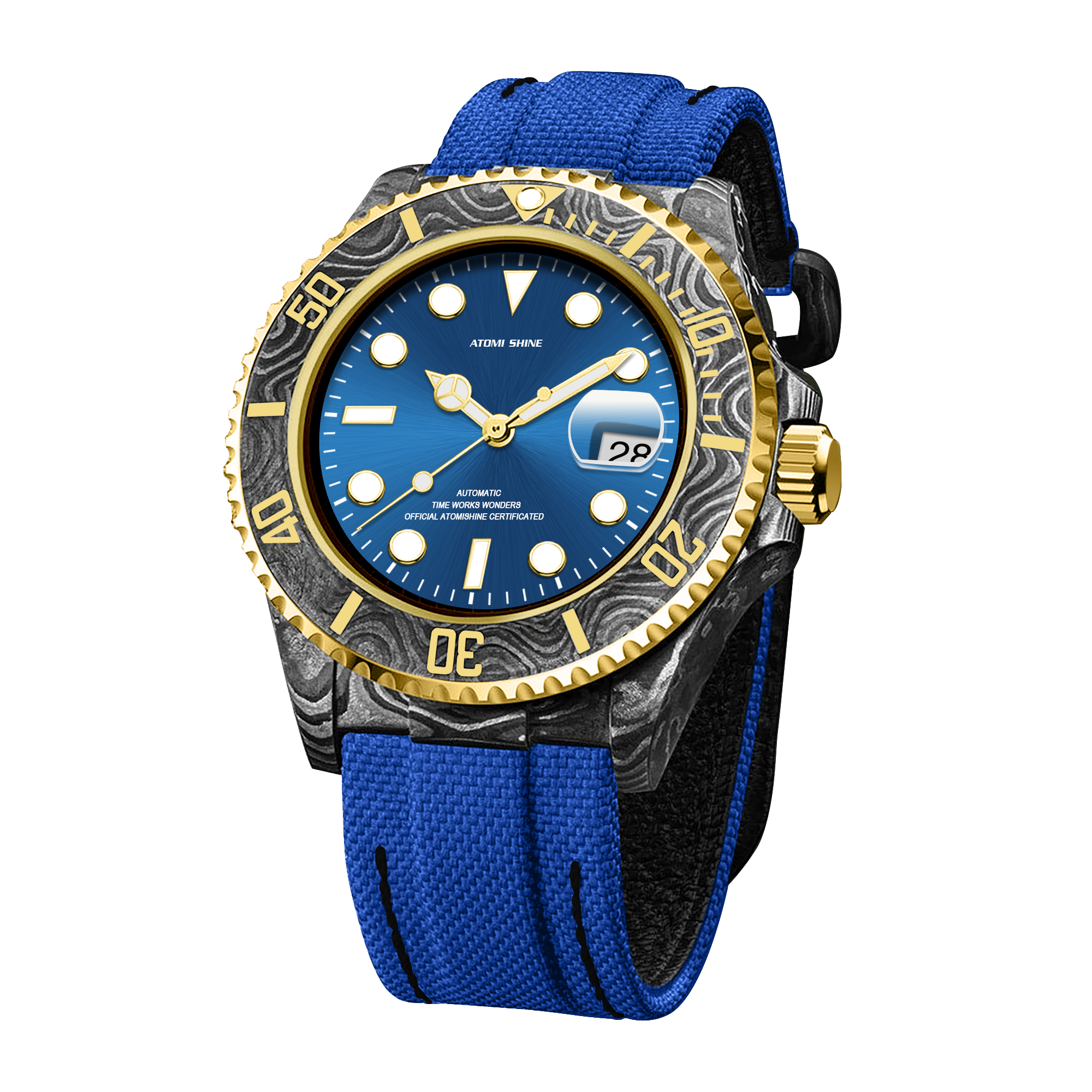 MONTRE HYDROCORE EN FIBRE DE CARBONE