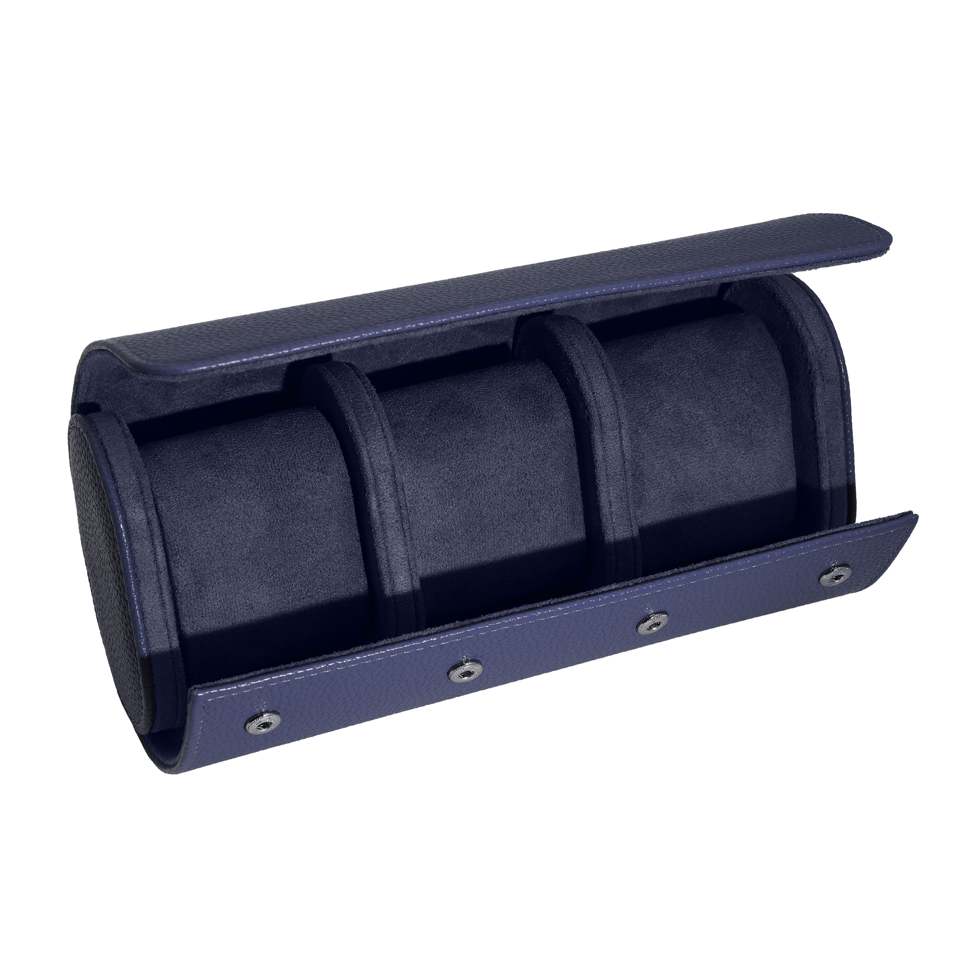 NAVY BLUE WATCH TRAVEL CASE