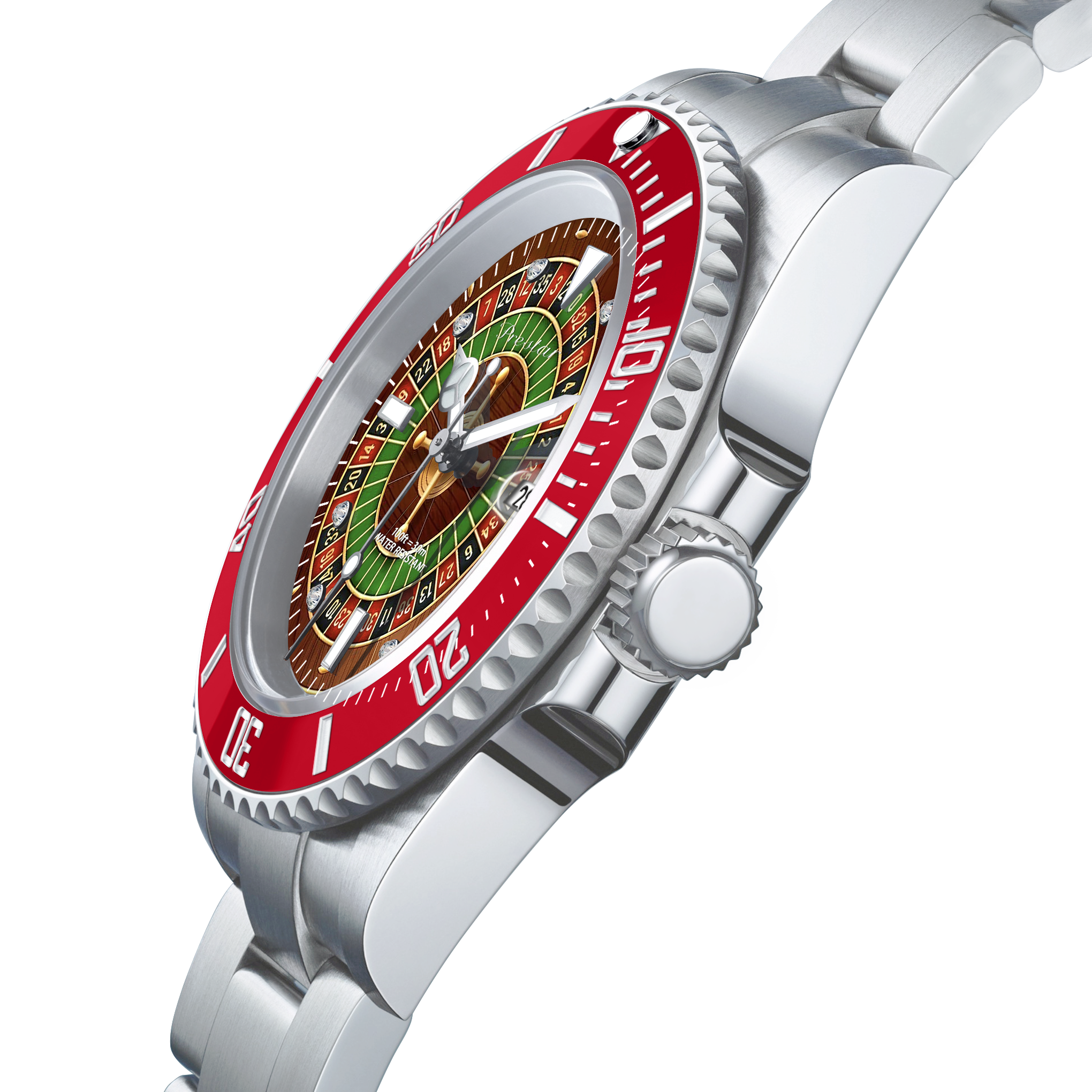 Montre Aquaman Classic Diamond (Roulette)