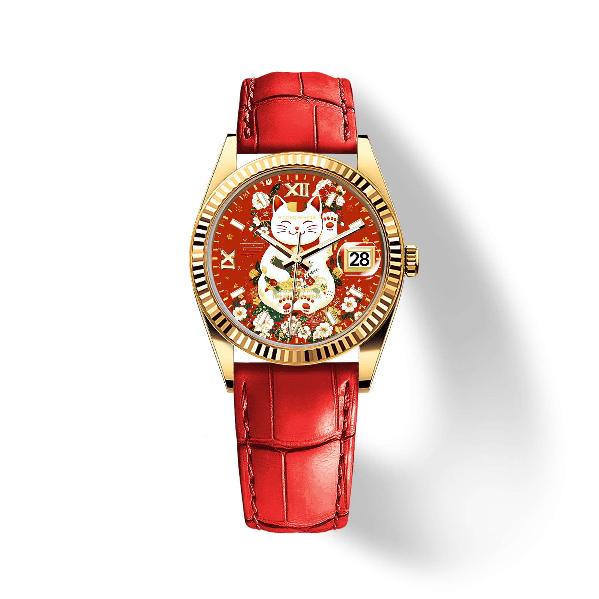 EONDATE CLASSIC LEATHER WATCH