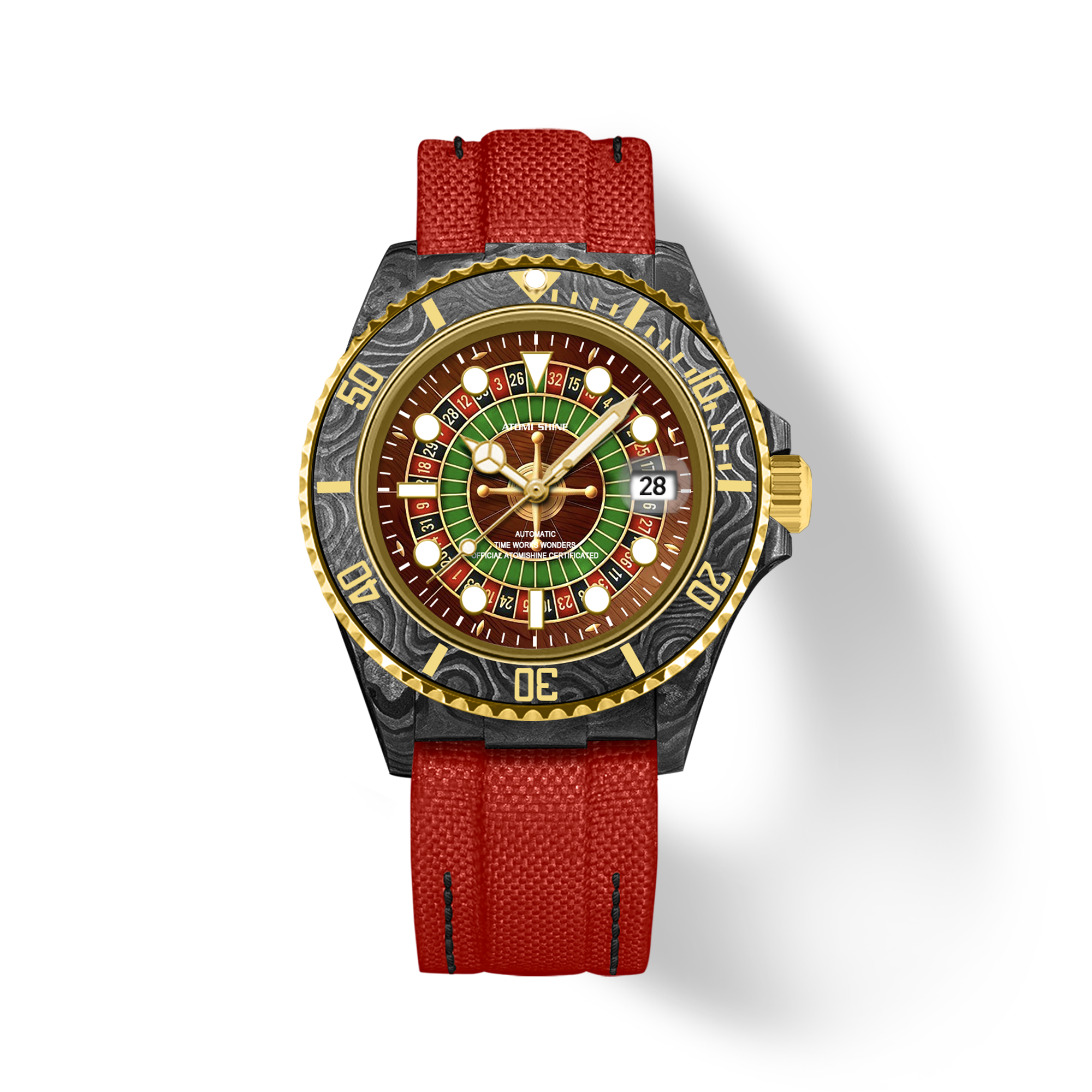 Reloj Hydrocore de fibra de carbono