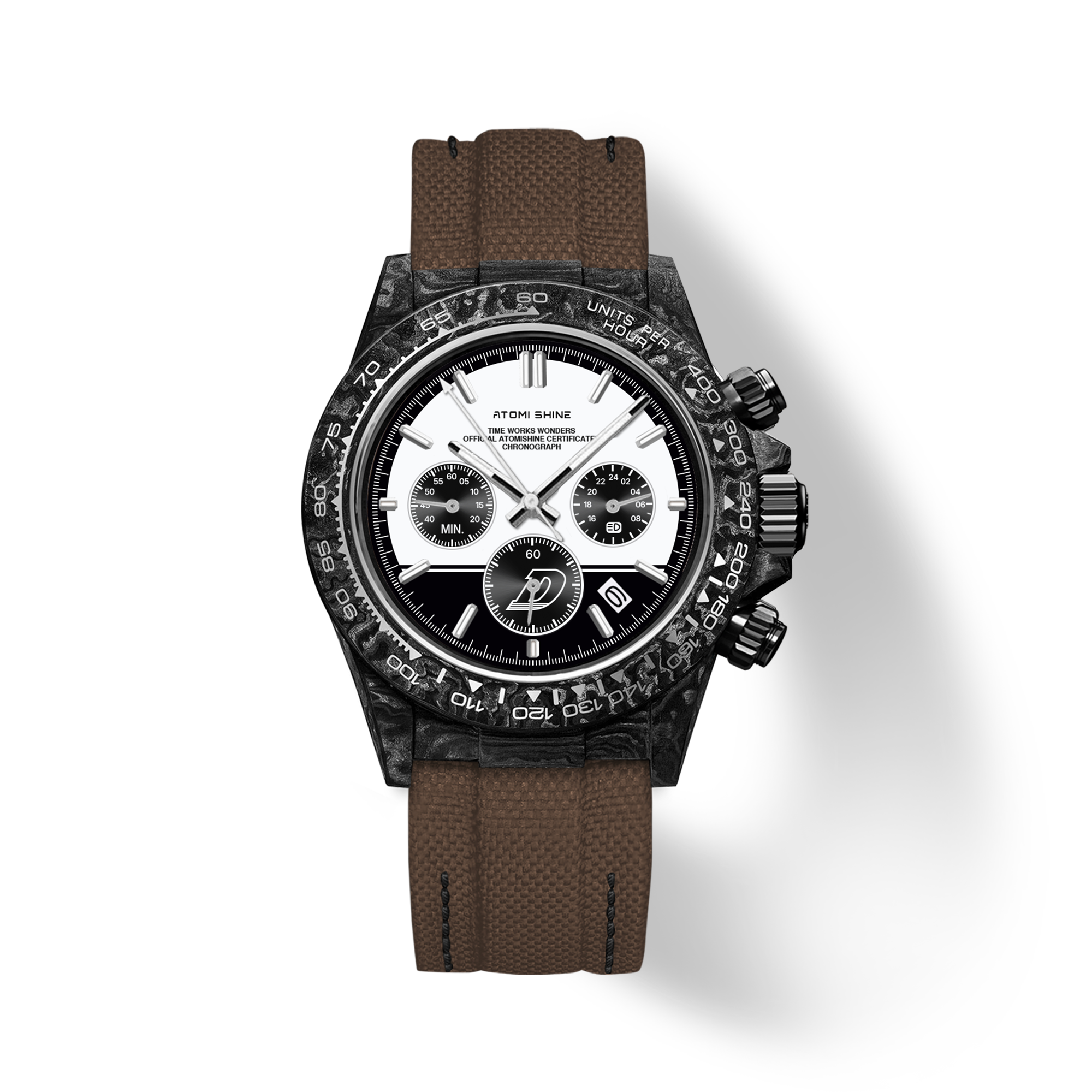 VELOCIREX MONTRE EN FIBRE DE CARBONE