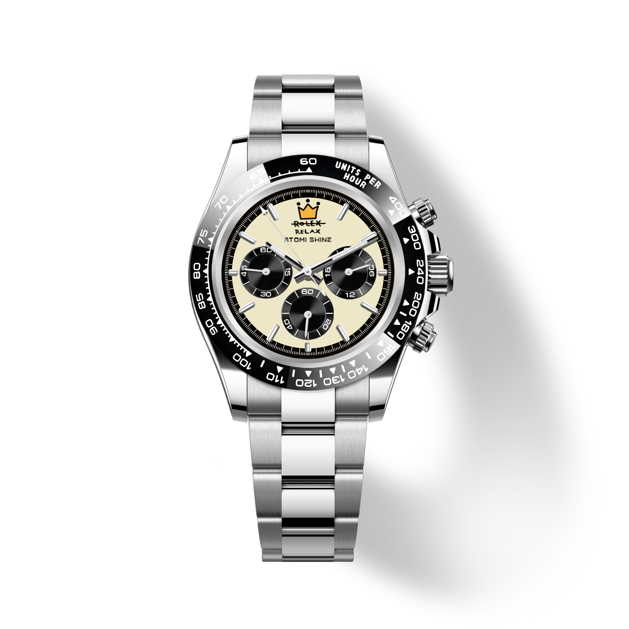Velocirex Classic Watch 39mm, Steel Rebel