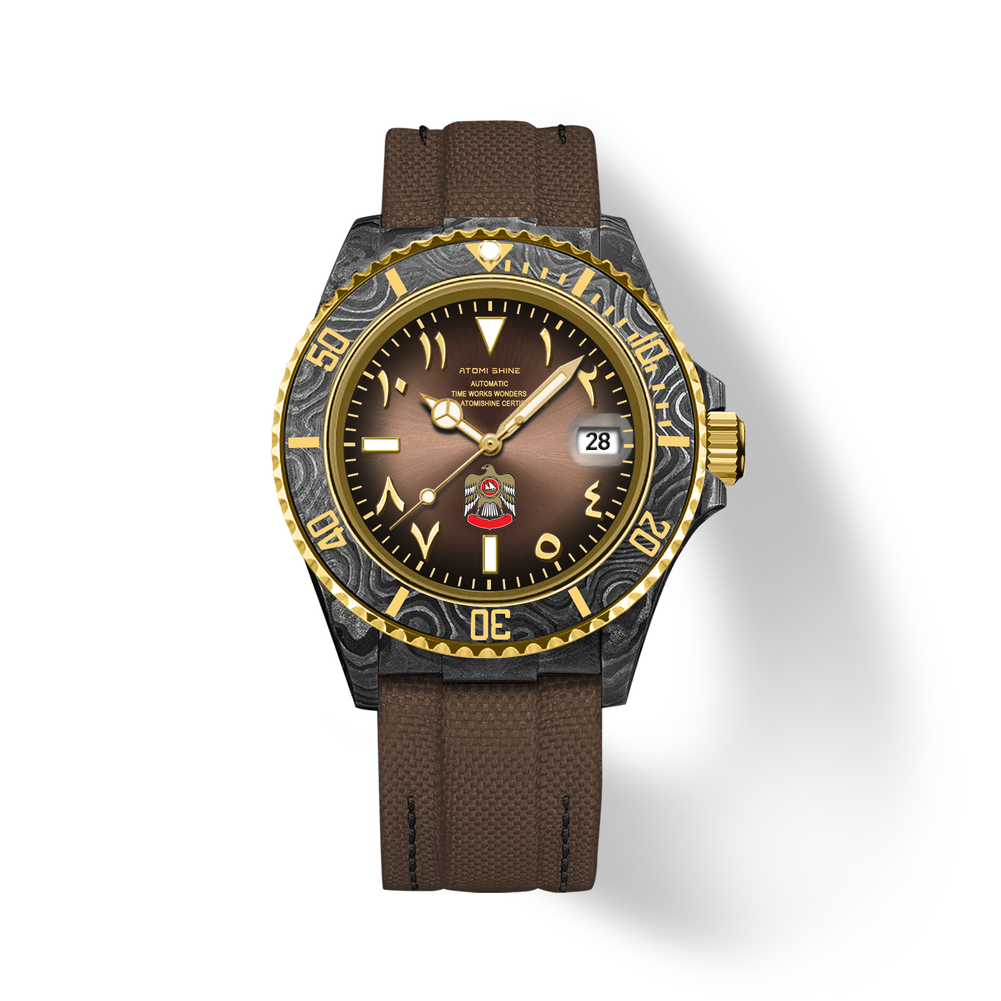 MONTRE HYDROCORE EN FIBRE DE CARBONE