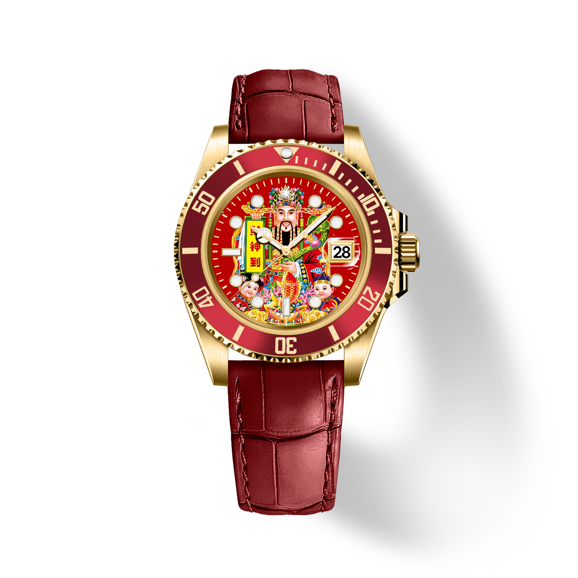 RELOJ DE CUERO CLÁSICO HYDROCORE