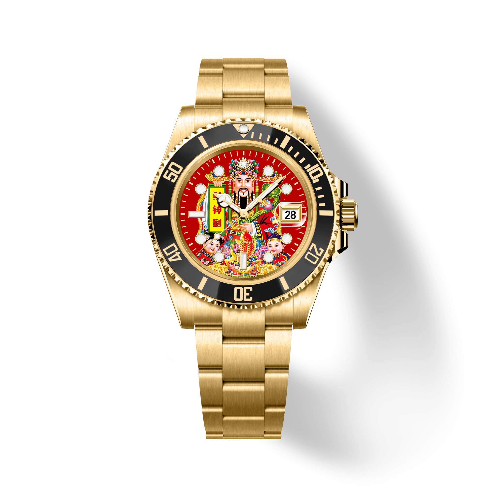 Hydrocore DIAMOND Watch Automatic, Golden Fortune