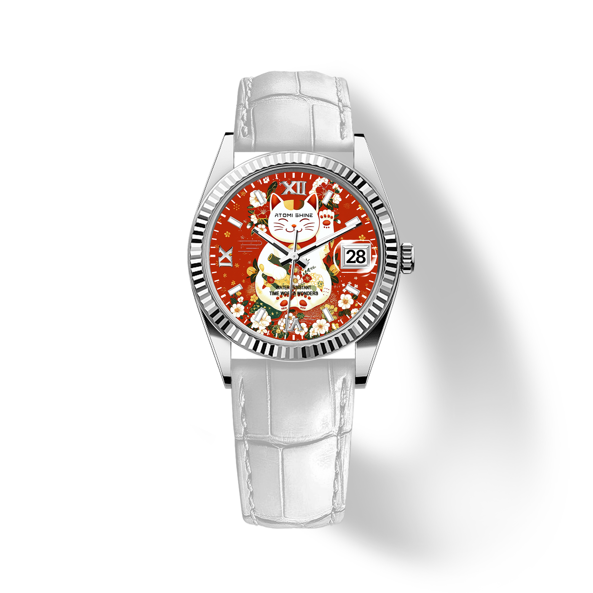 EONDATE CLASSIC LEATHER WATCH