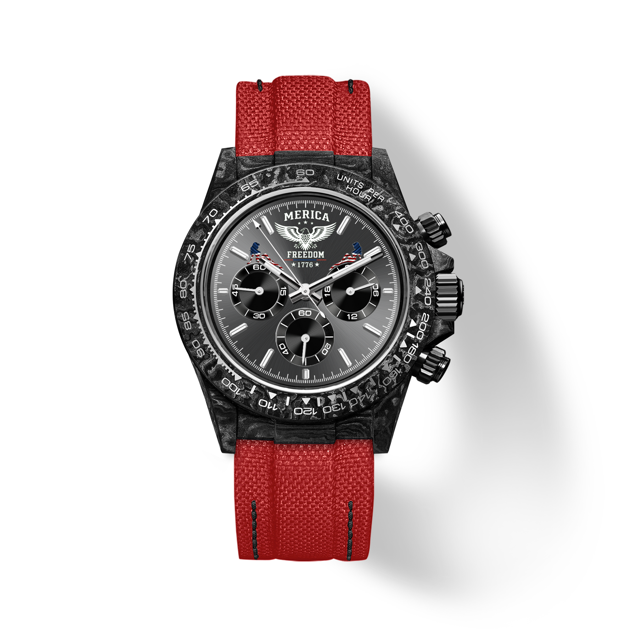 VELOCIREX MONTRE EN FIBRE DE CARBONE