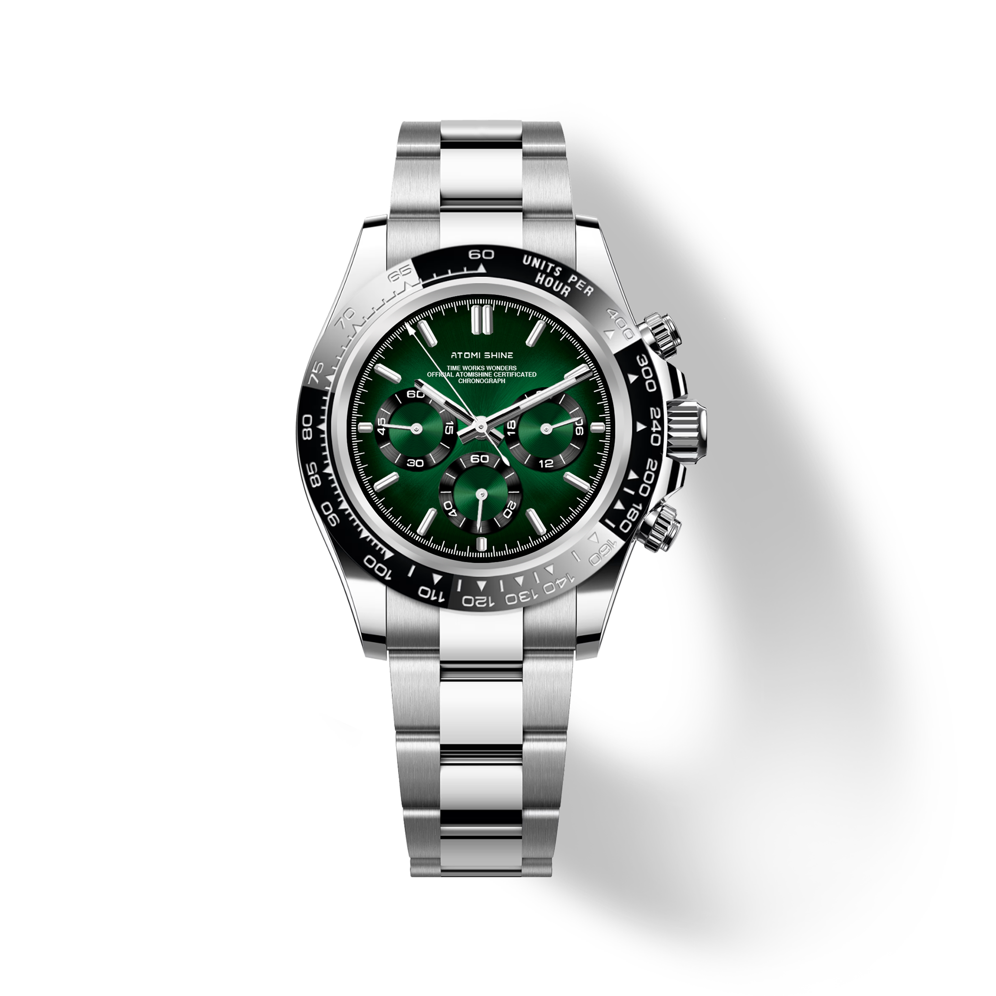 Velocirex Classic Watch 39mm, Forest Racer