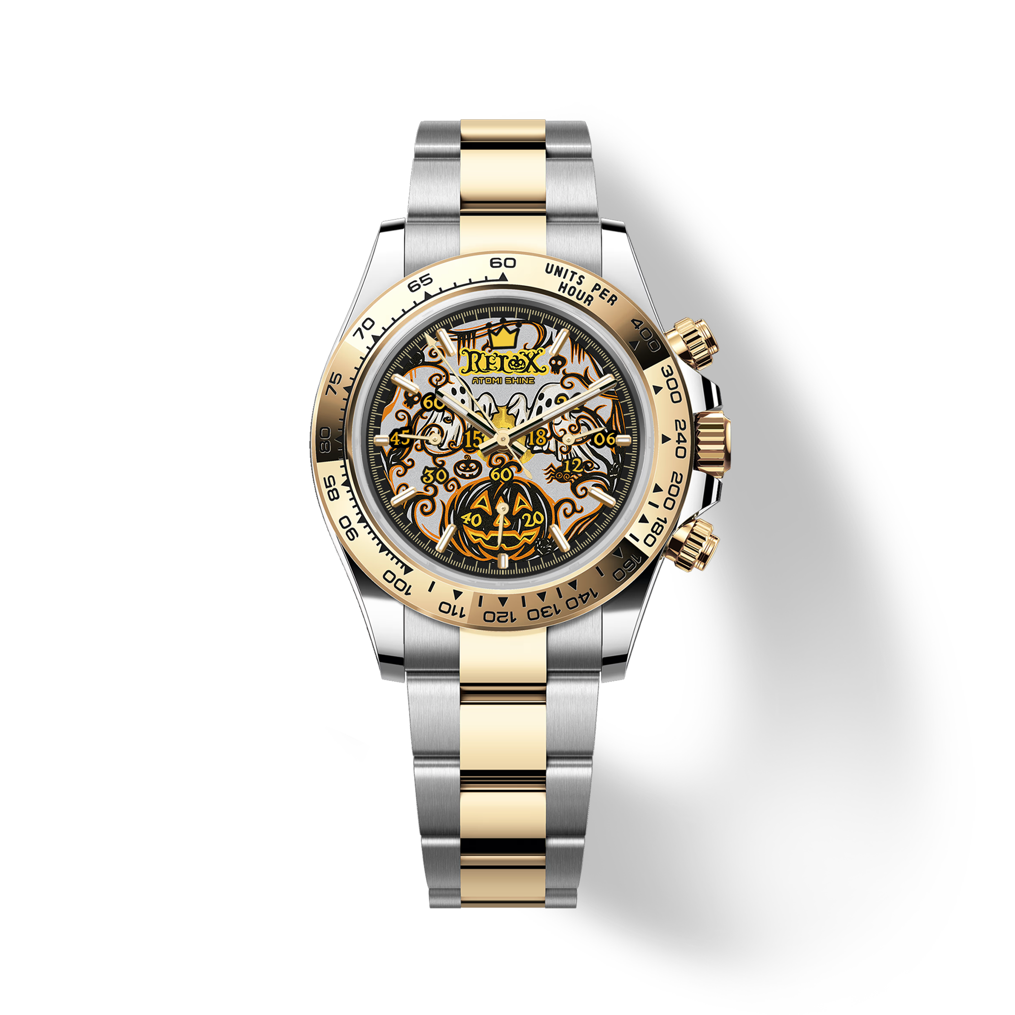 Velocirex Classic Watch 39mm, Sinister Glow