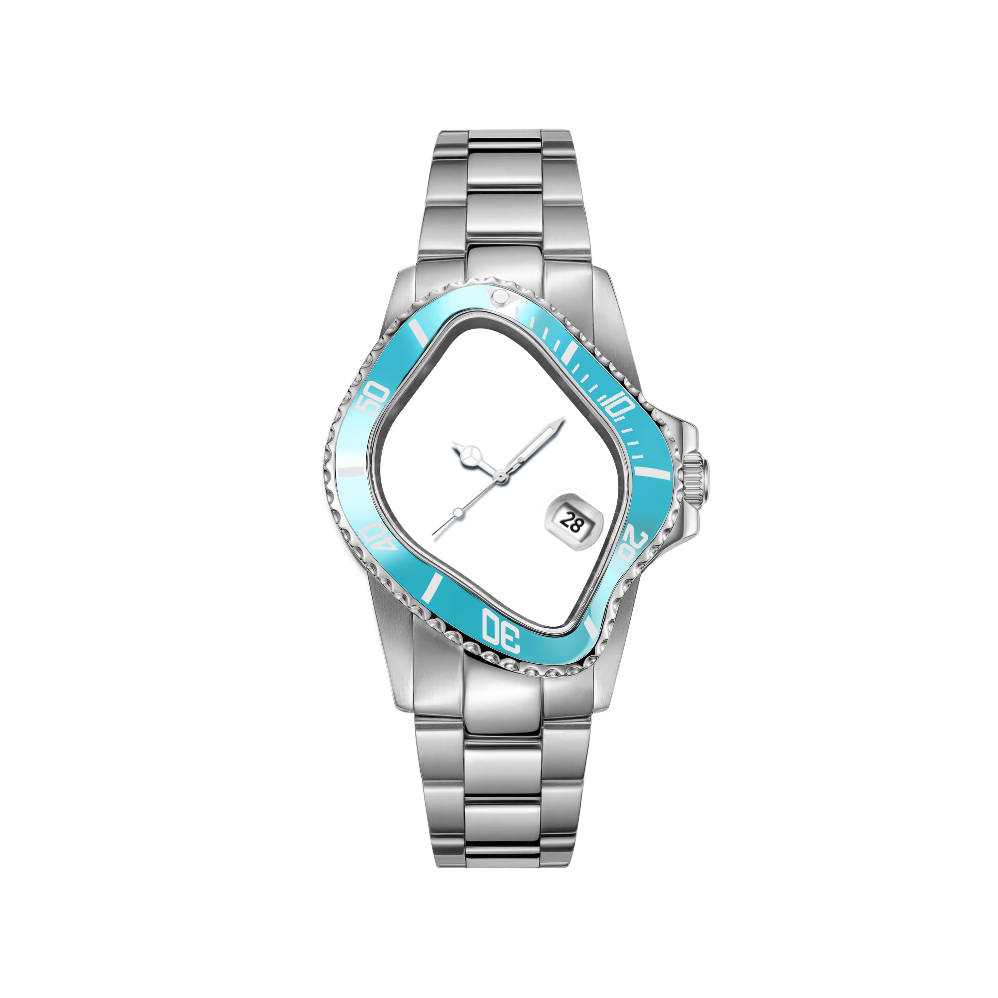 SILVER XENOFLUX CLASSIC WATCH CUSTOMIZE
