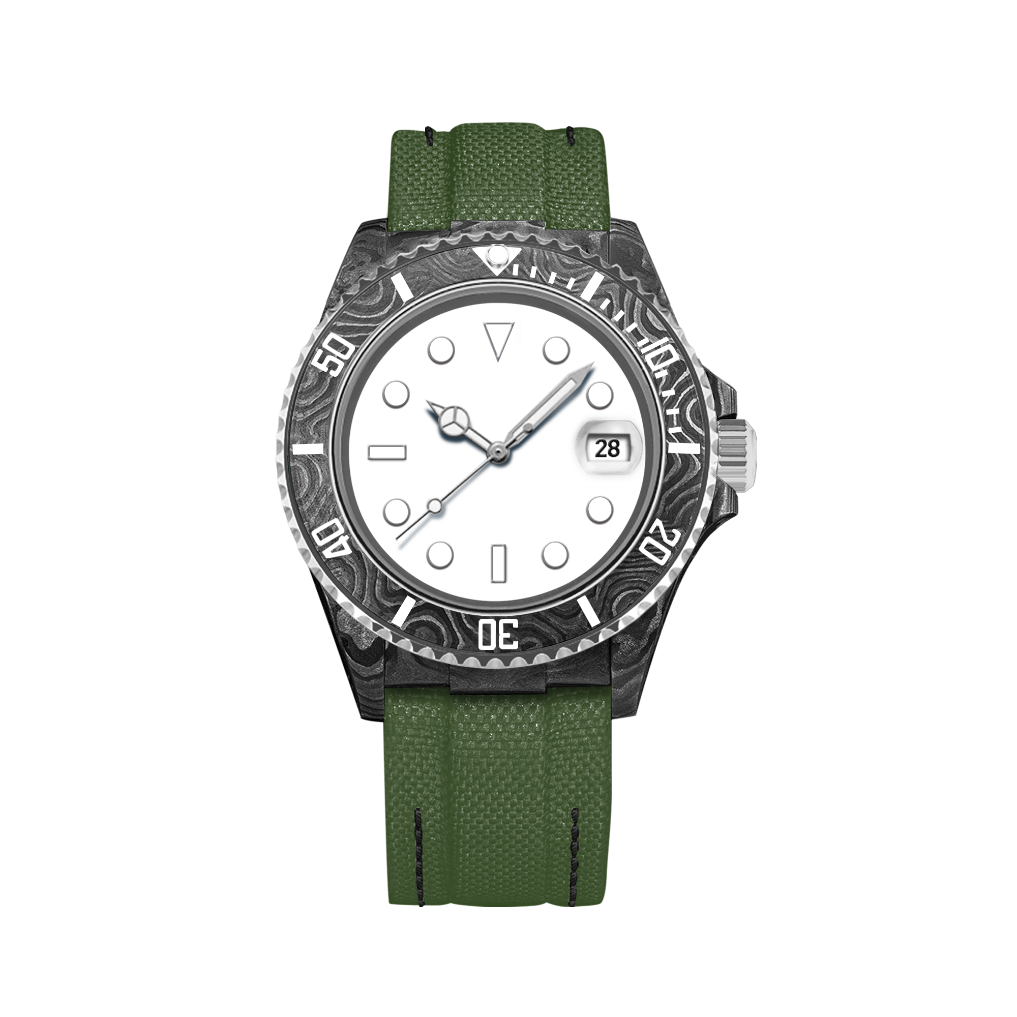 PERSONNALISER LA MONTRE EN FIBRE DE CARBONE HYDROCORE