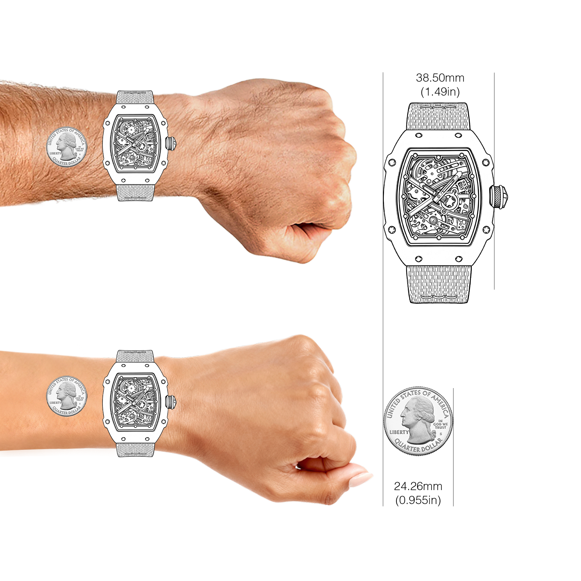 RELOJ VOIDFRAME CON MOTOR DE CARBONO